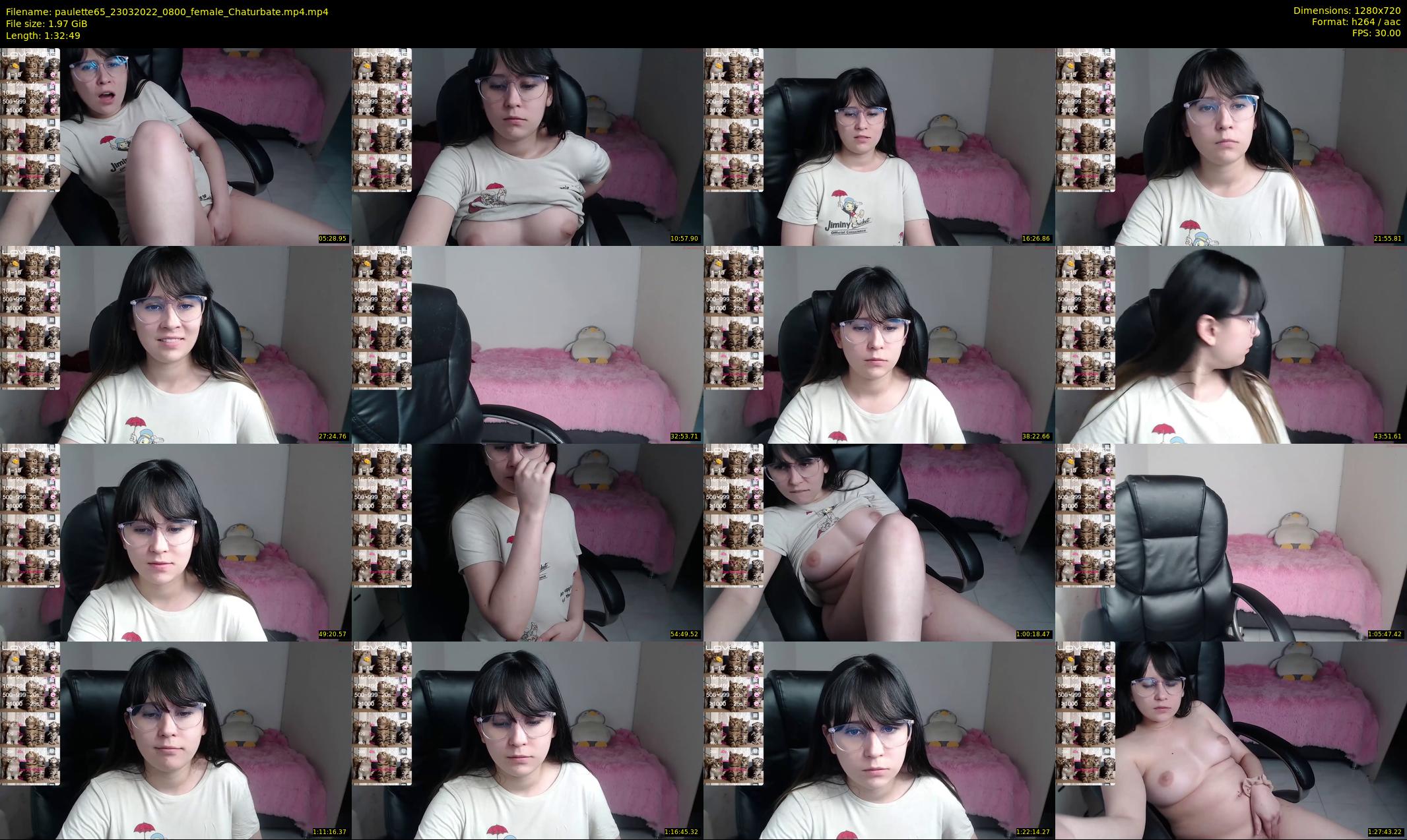 paulette65 — 93 minute Chaturbate female cam show recording, 720p, Mar 23, 2022