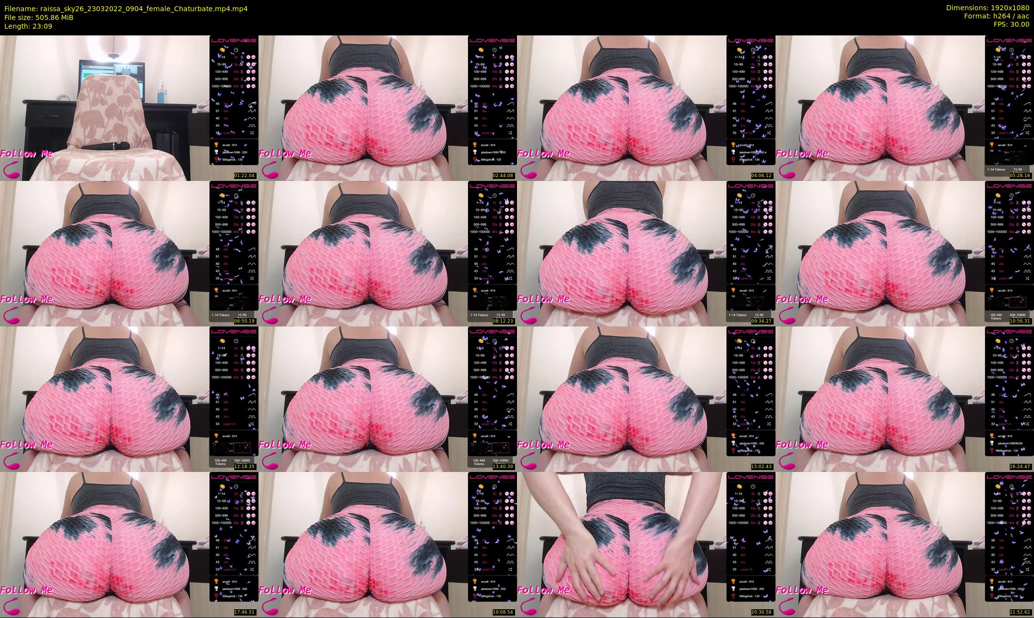 raissa_sky26 — 24 minute Chaturbate female cam show recording, 1080p, Mar 23, 2022