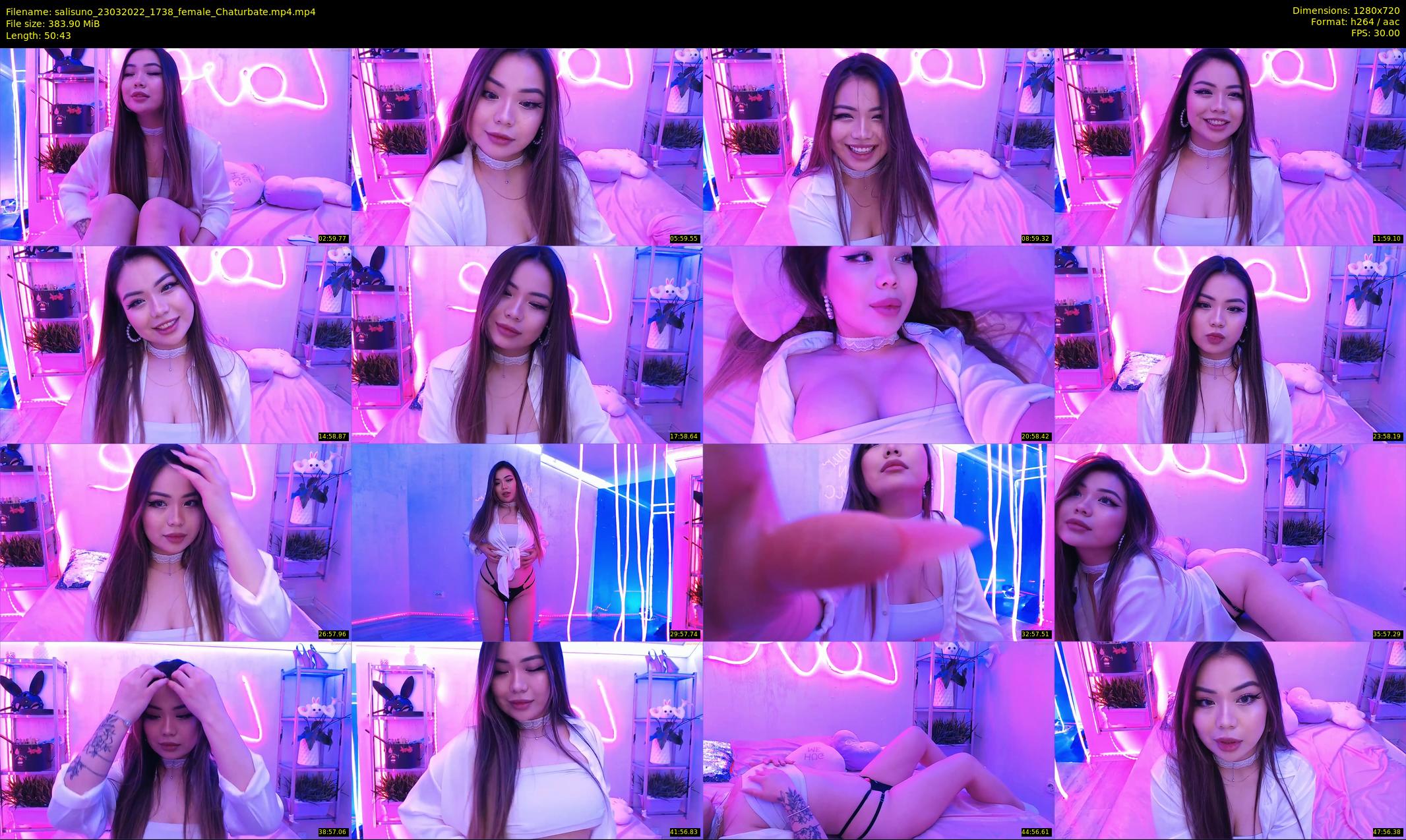 salisuno — 51 minute Chaturbate female cam show recording, 720p, Mar 23, 2022