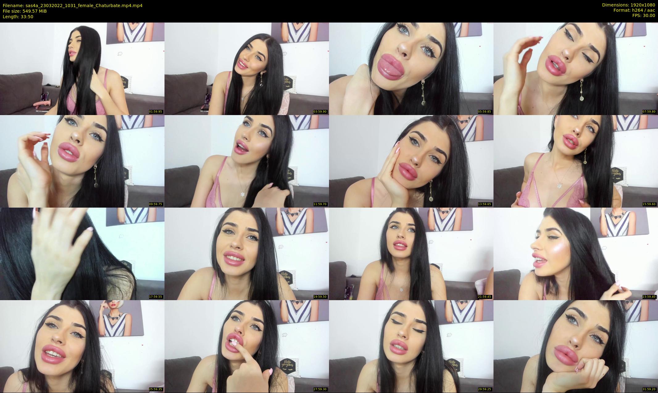 sas4a — 34 minute Chaturbate female cam show recording, 1080p, Mar 23, 2022