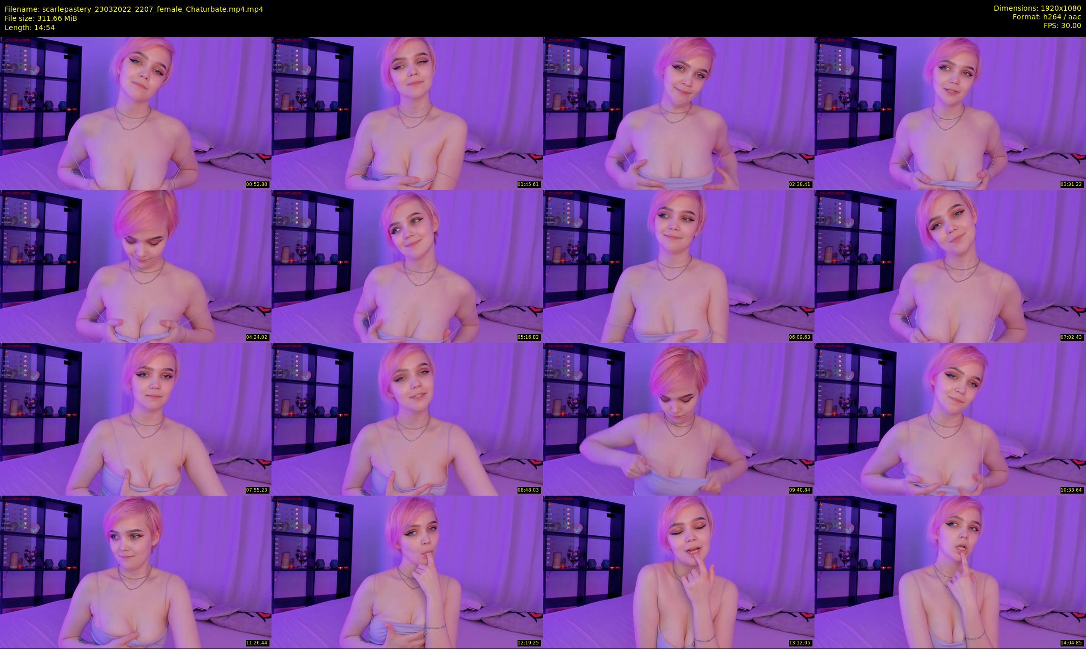 scarlepastery — 15 minute Chaturbate couple cam show recording, 1080p, Mar 23, 2022
