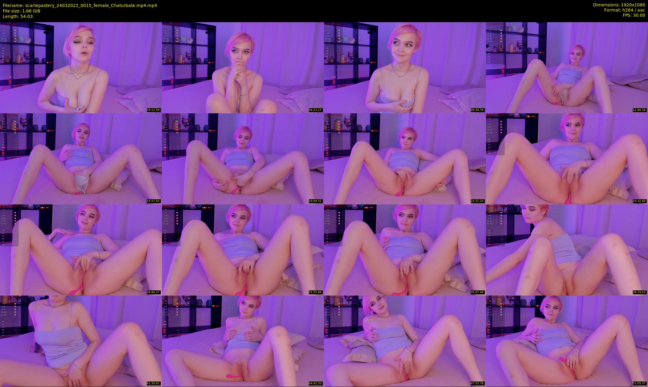 scarlepastery — 55 minute Chaturbate couple cam show recording, 1080p, Mar 24, 2022
