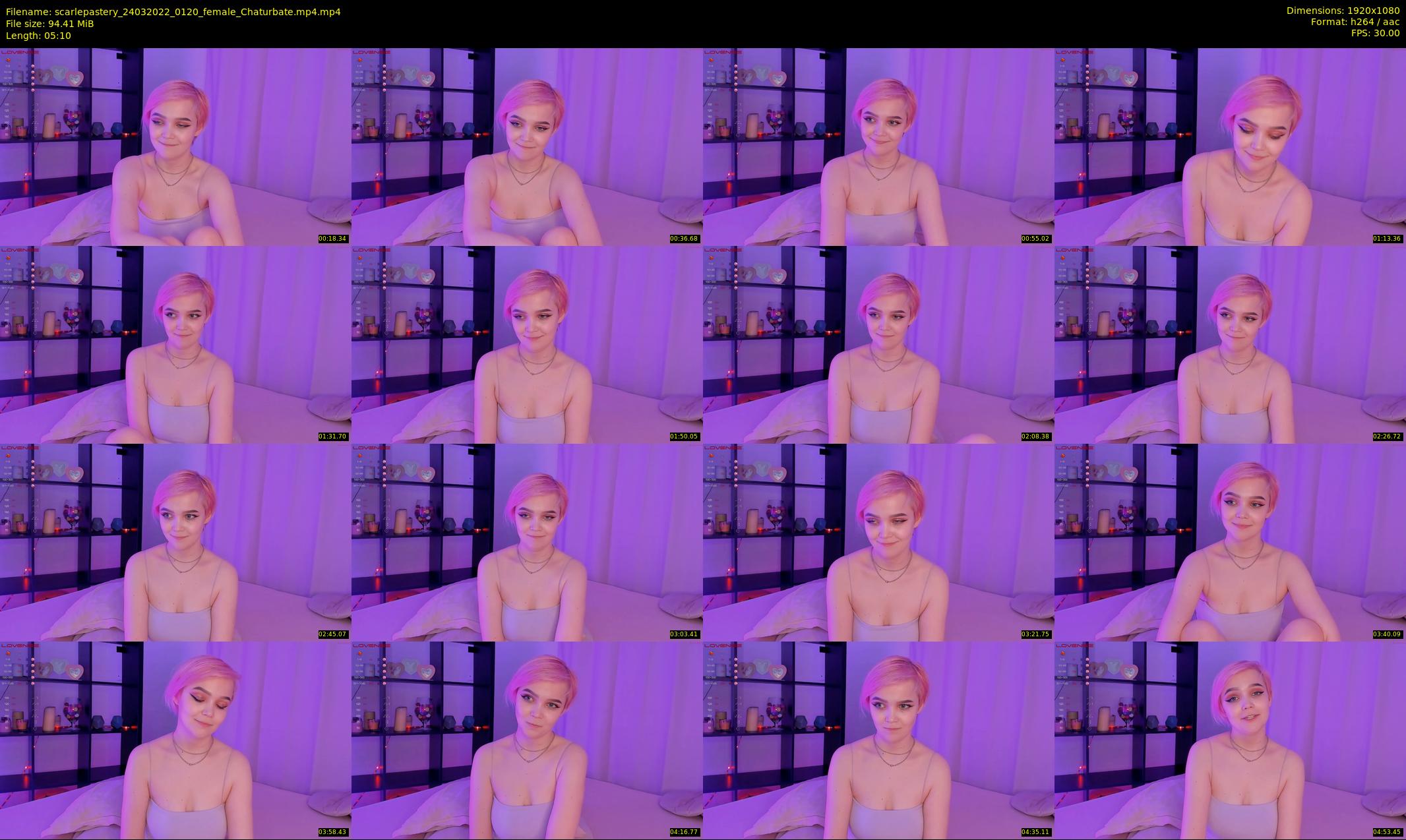 scarlepastery — 6 minute Chaturbate couple cam show recording, 1080p, Mar 24, 2022