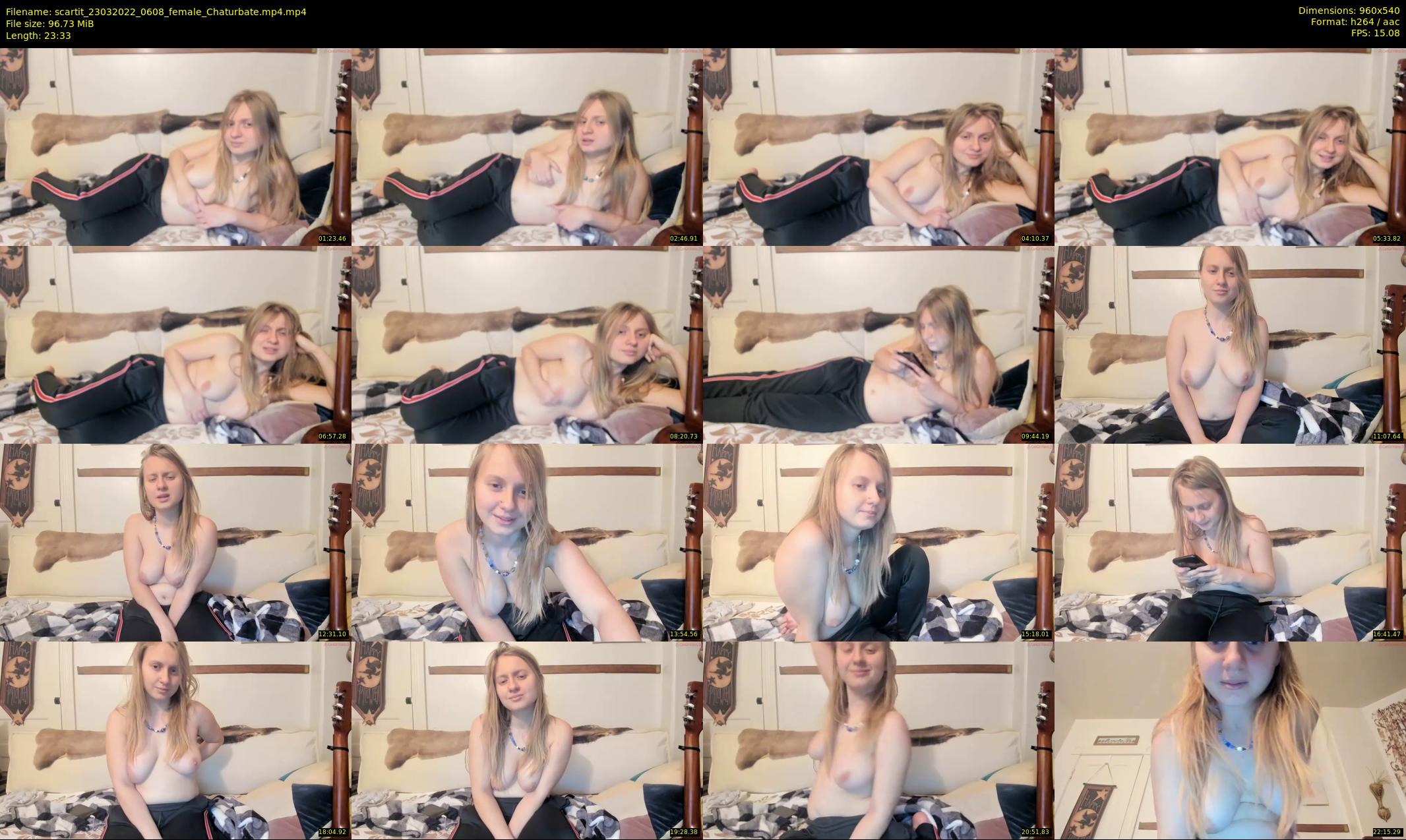 scartit — 24 minute Chaturbate female cam show recording, 480p, Mar 23, 2022