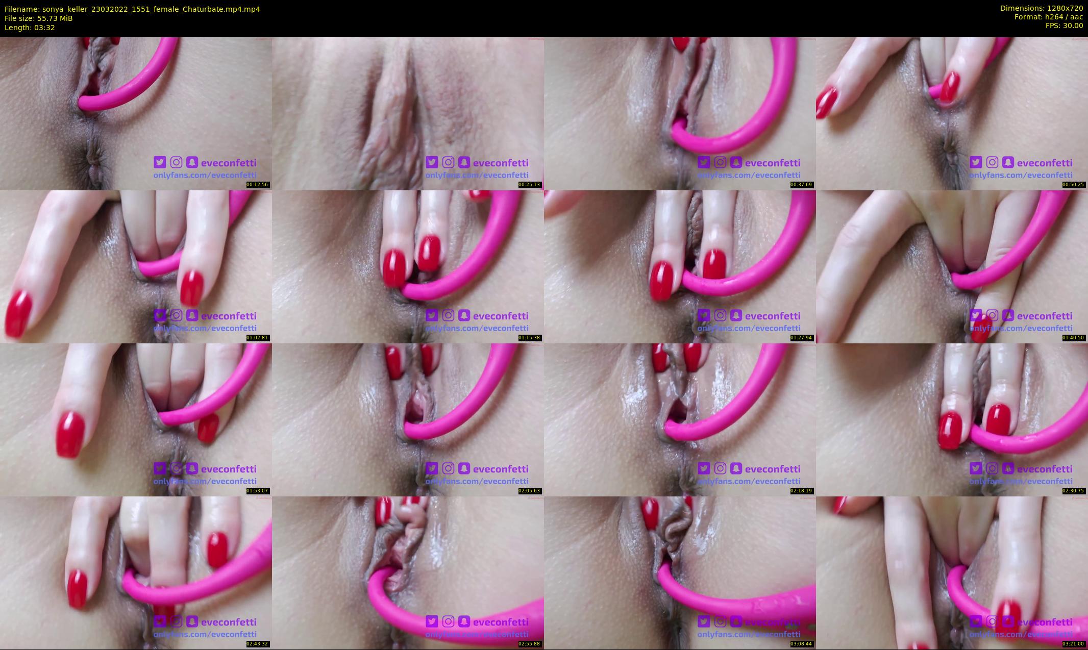 sonya_keller — 4 minute Chaturbate female cam show recording, 720p, Mar 23, 2022