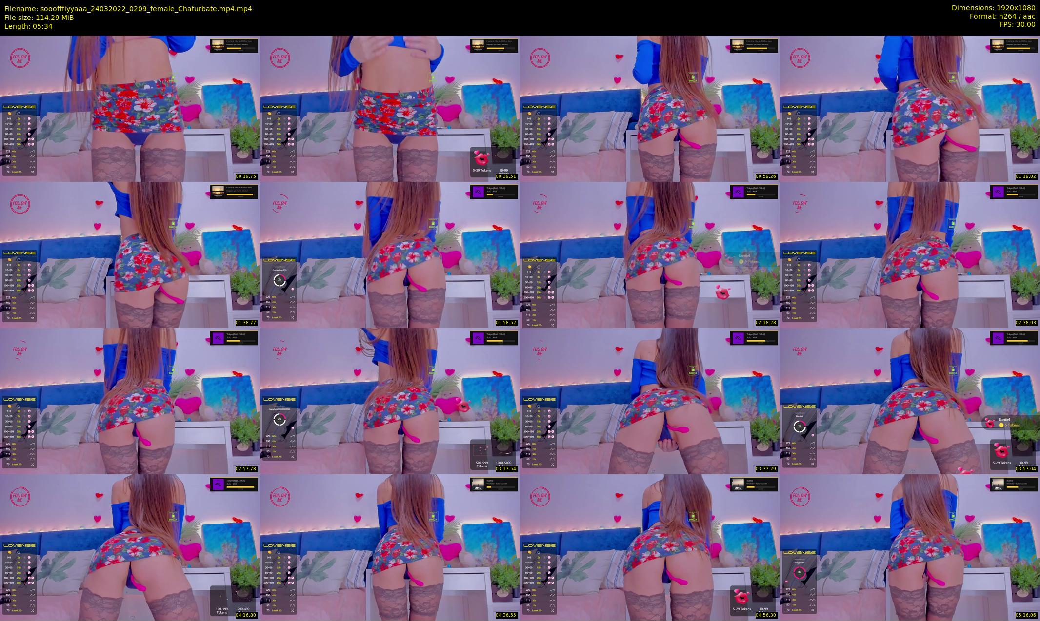 sooofffiyyaaa — 6 minute Chaturbate female cam show recording, 1080p, Mar 24, 2022