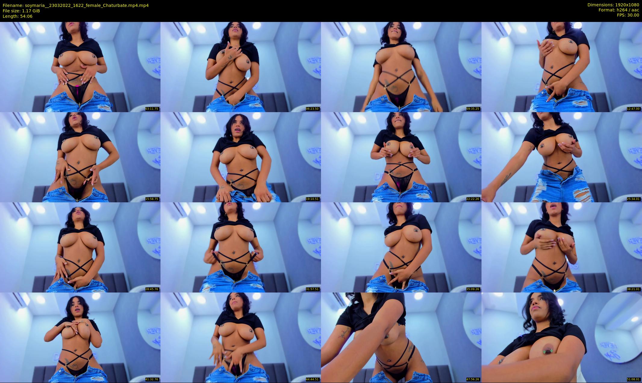 soymaria_ — 55 minute Chaturbate female cam show recording, 1080p, Mar 23, 2022