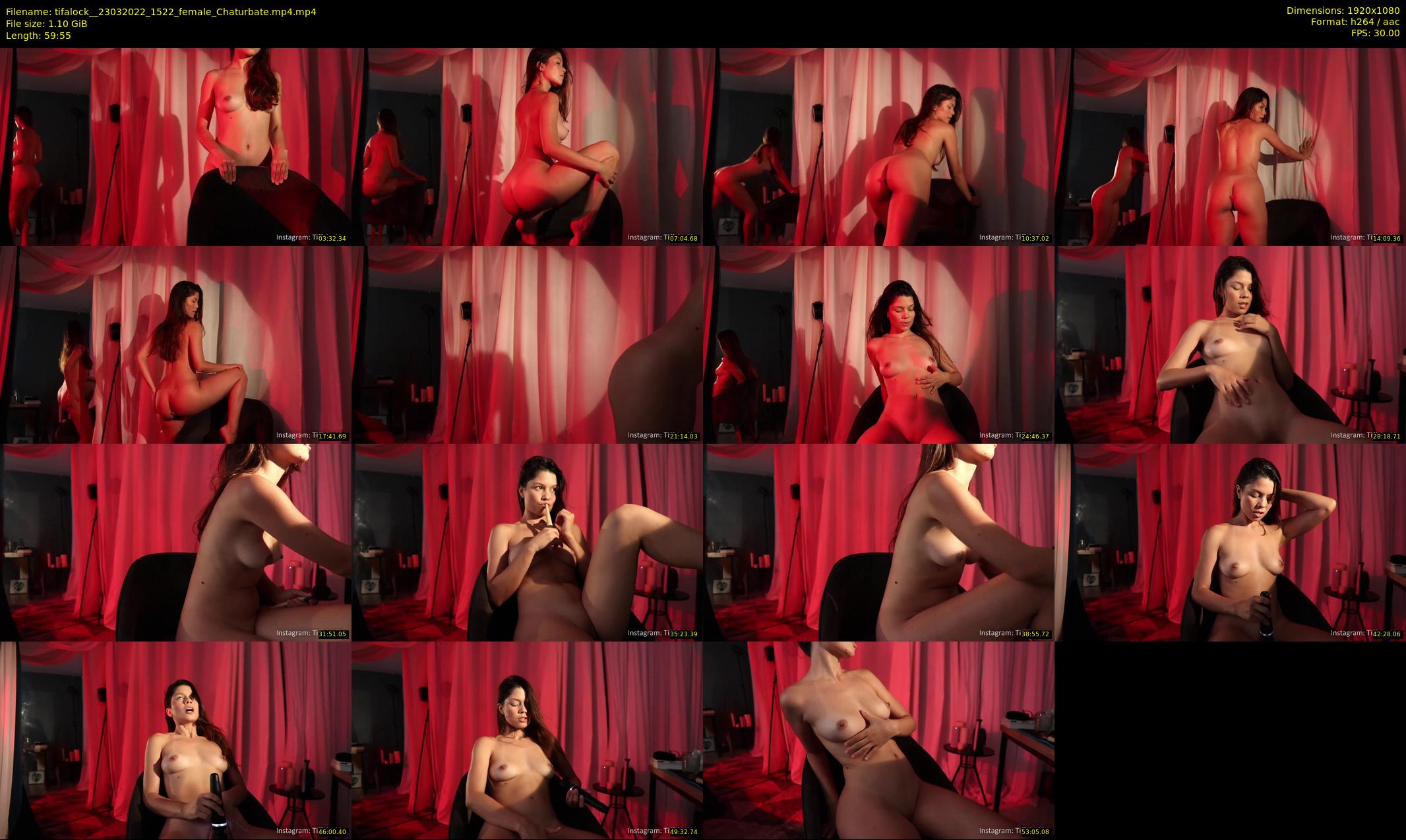 tifalock_ — 60 minute Chaturbate female cam show recording, 1080p, Mar 23, 2022