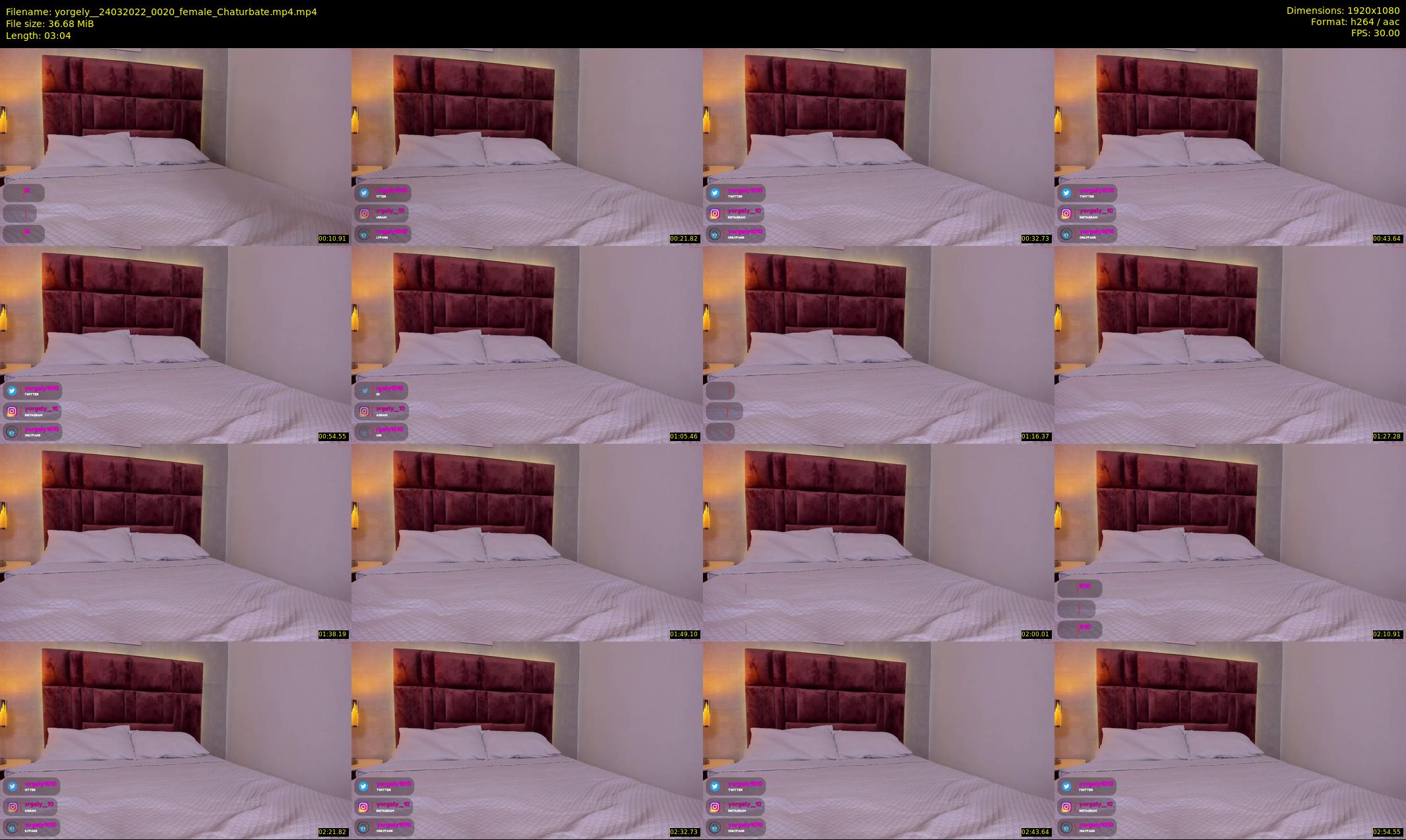 yorgely_ — 4 minute Chaturbate female cam show recording, 1080p, Mar 24, 2022