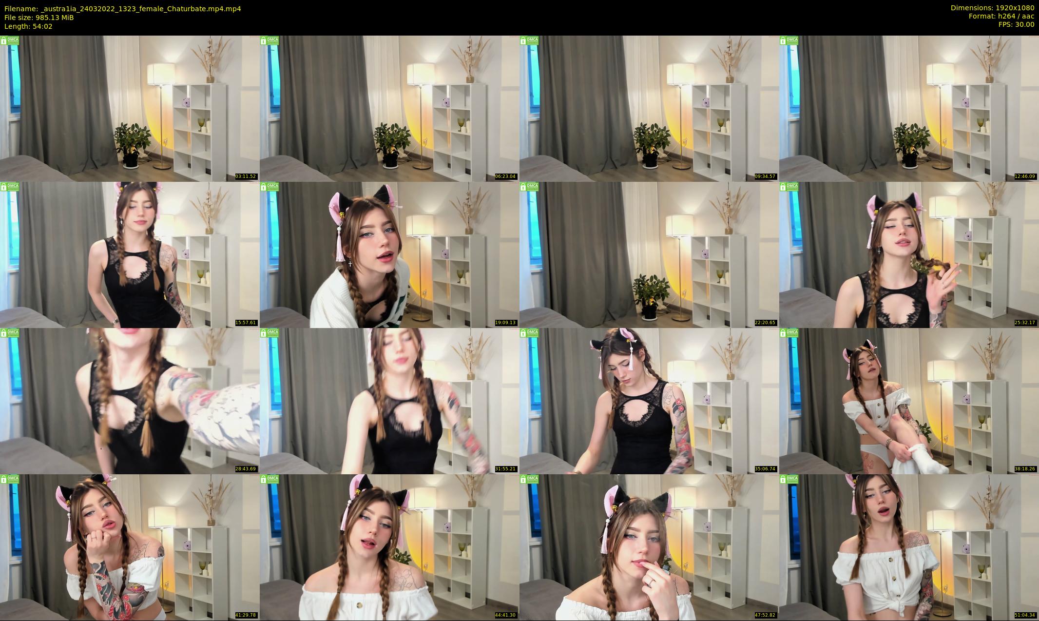 _austra1ia — 55 minute Chaturbate female cam show recording, 1080p, Mar 24, 2022