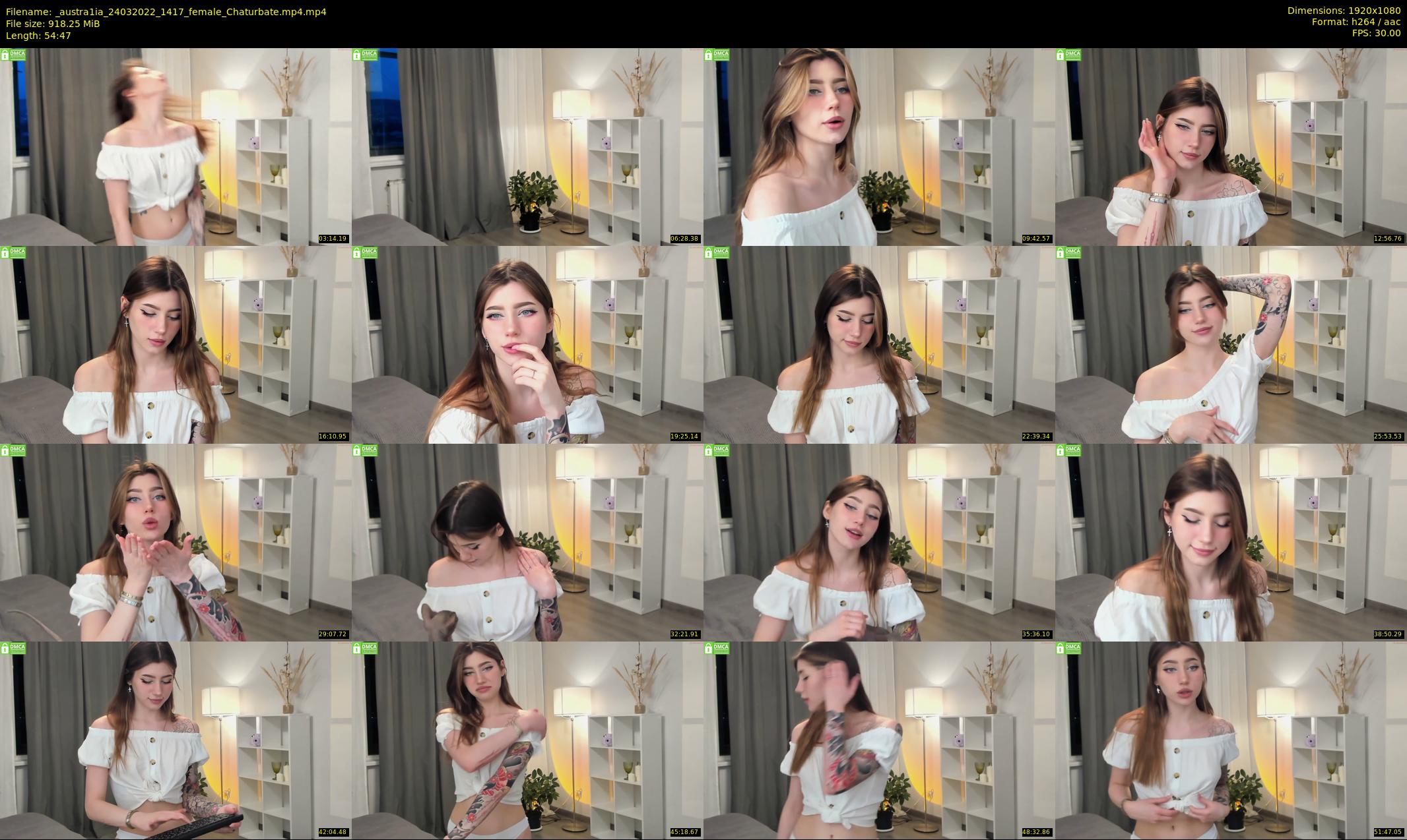 _austra1ia — 55 minute Chaturbate female cam show recording, 1080p, Mar 24, 2022