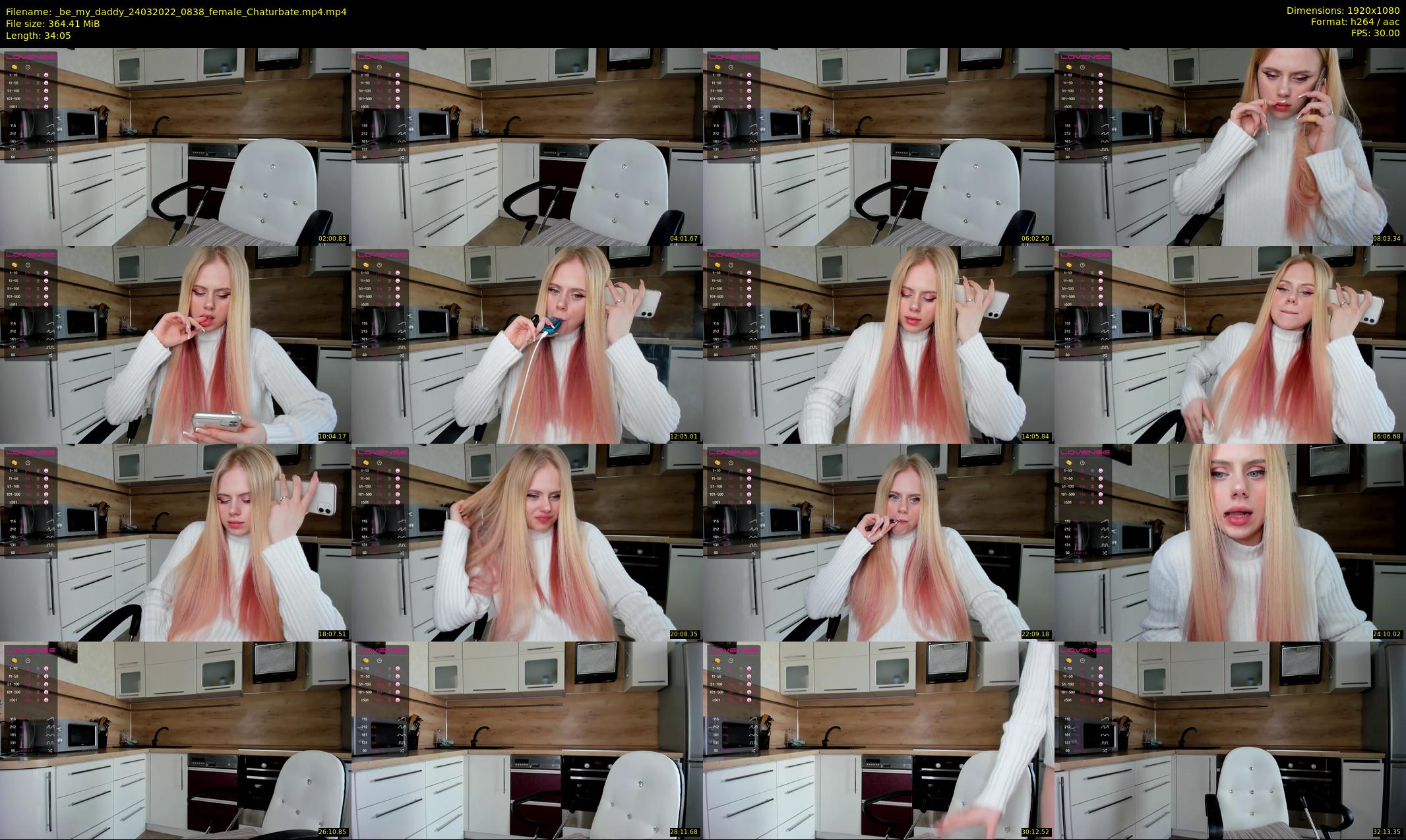 _be_my_daddy — 35 minute Chaturbate female cam show recording, 1080p, Mar 24, 2022