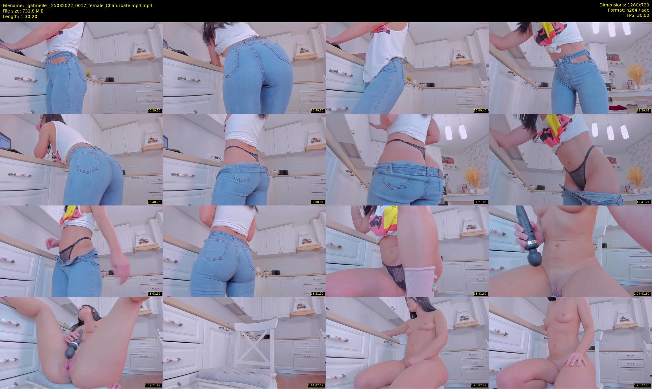 _gabrielle_ — 91 minute Chaturbate female cam show recording, 720p, Mar 25, 2022