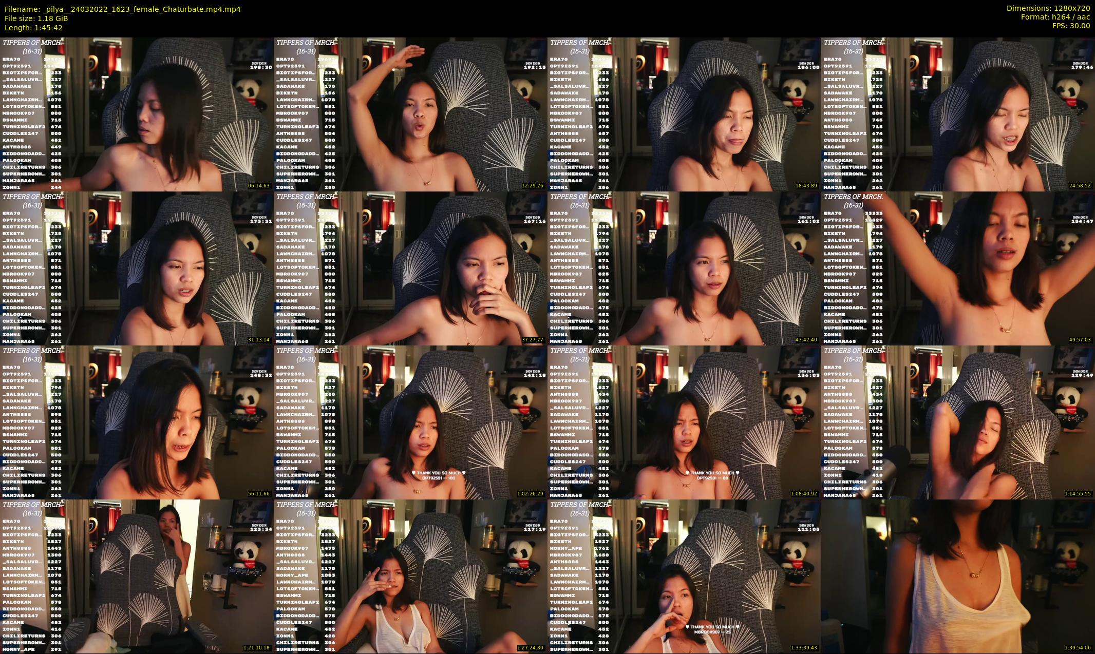 _pilya_ — 106 minute Chaturbate female cam show recording, 720p, Mar 24, 2022
