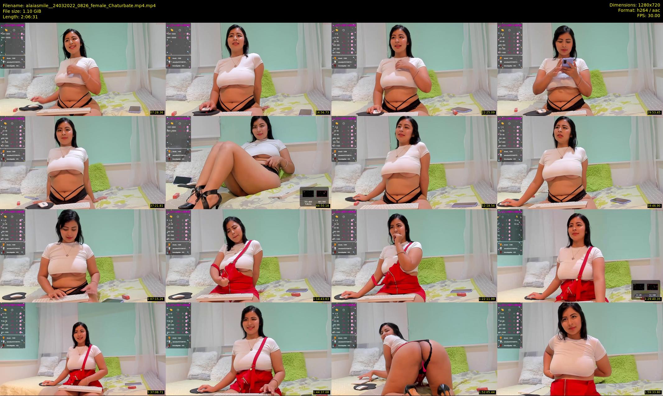 alaiasmile_ — 127 minute Chaturbate female cam show recording, 720p, Mar 24, 2022