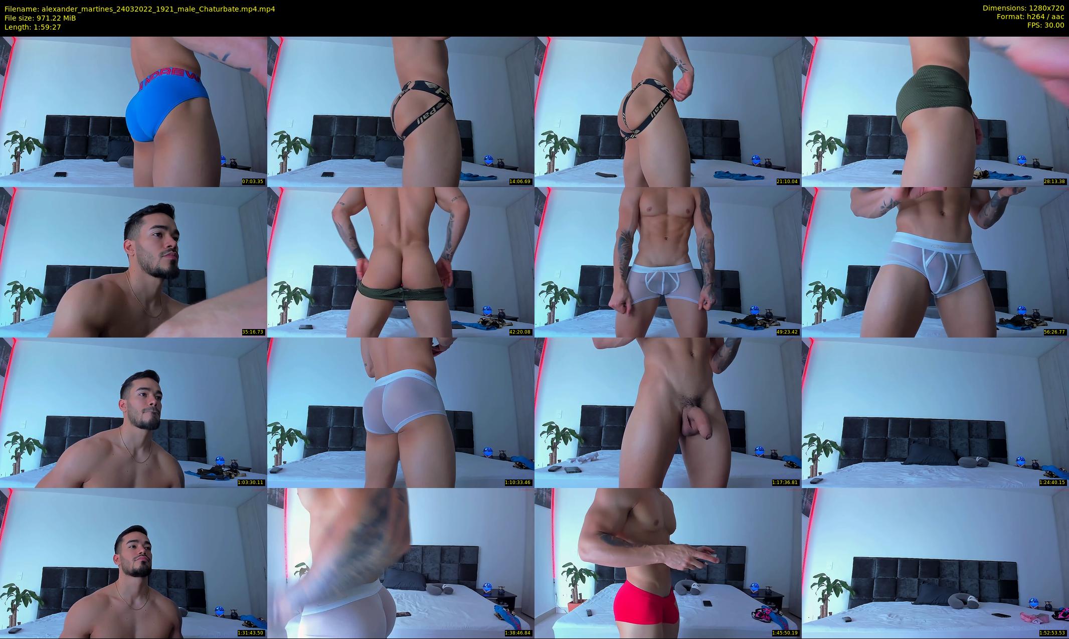 alexander_martines — 120 minute Chaturbate male cam show recording, 720p, Mar 24, 2022