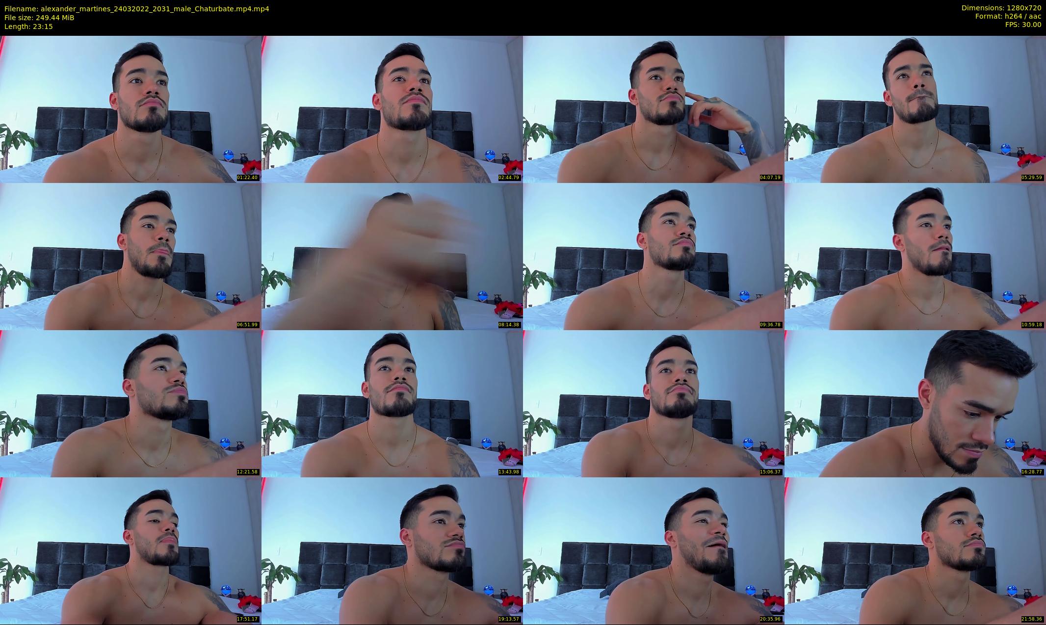 alexander_martines — 24 minute Chaturbate male cam show recording, 720p, Mar 24, 2022