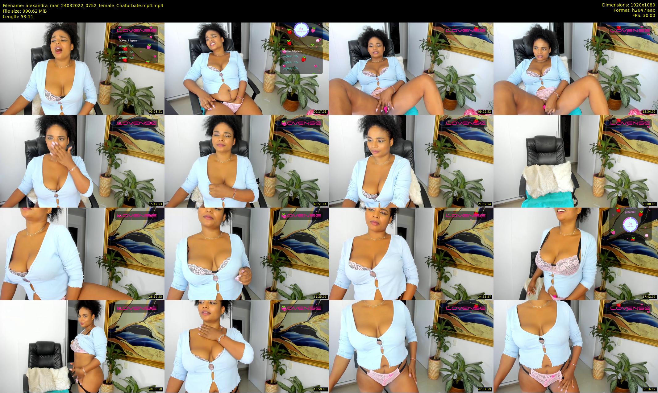alexandra_mar — 54 minute Chaturbate female cam show recording, 1080p, Mar 24, 2022
