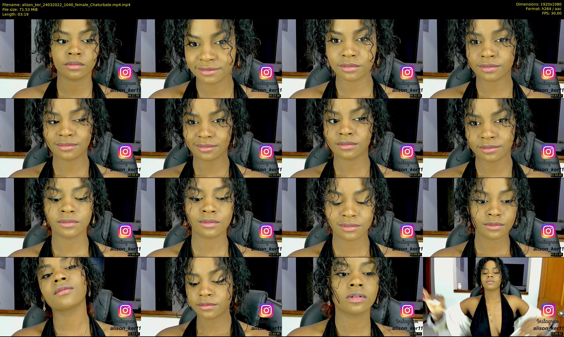 alison_ker — 4 minute Chaturbate female cam show recording, 1080p, Mar 24, 2022