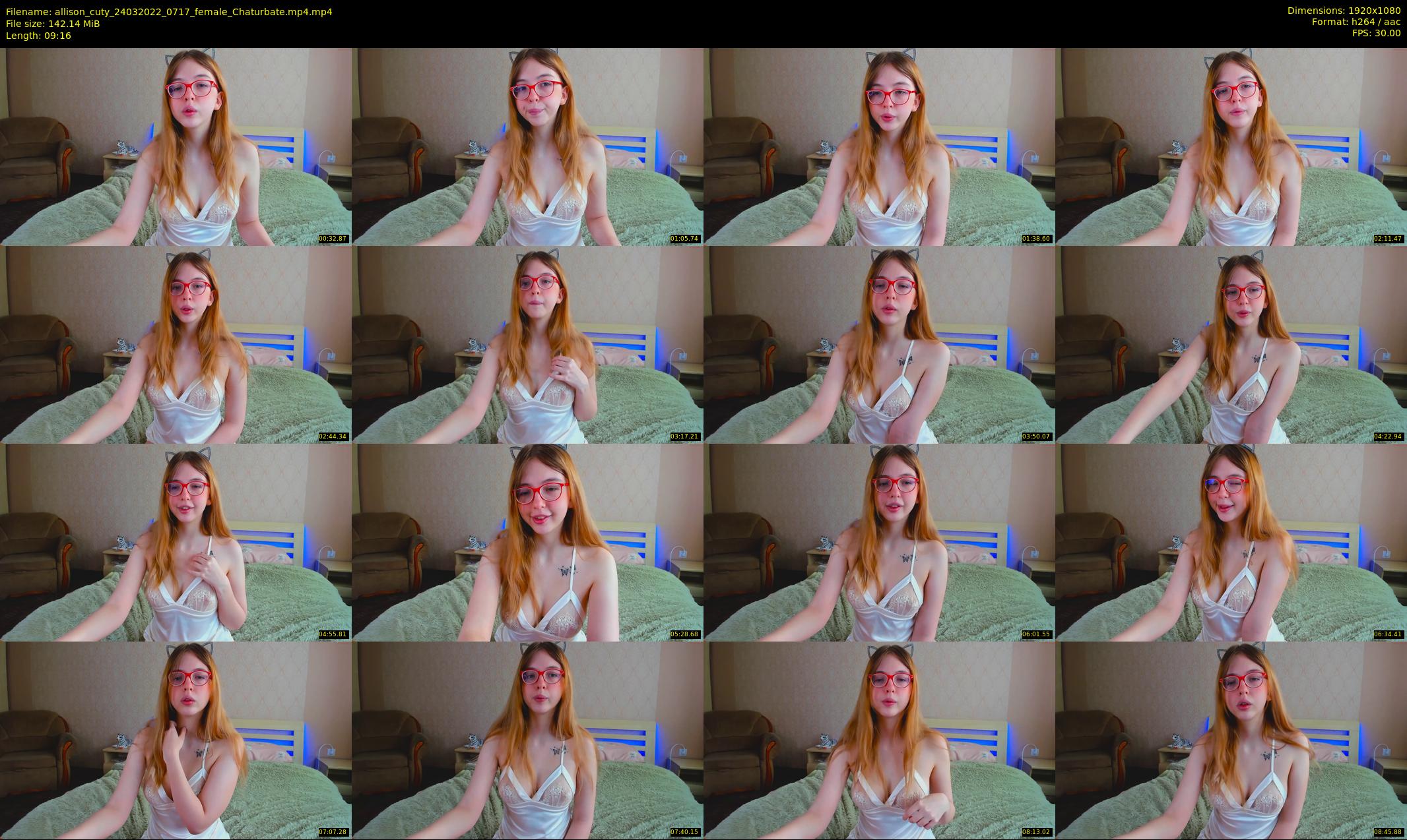 allison_cuty — 10 minute Chaturbate female cam show recording, 1080p, Mar 24, 2022