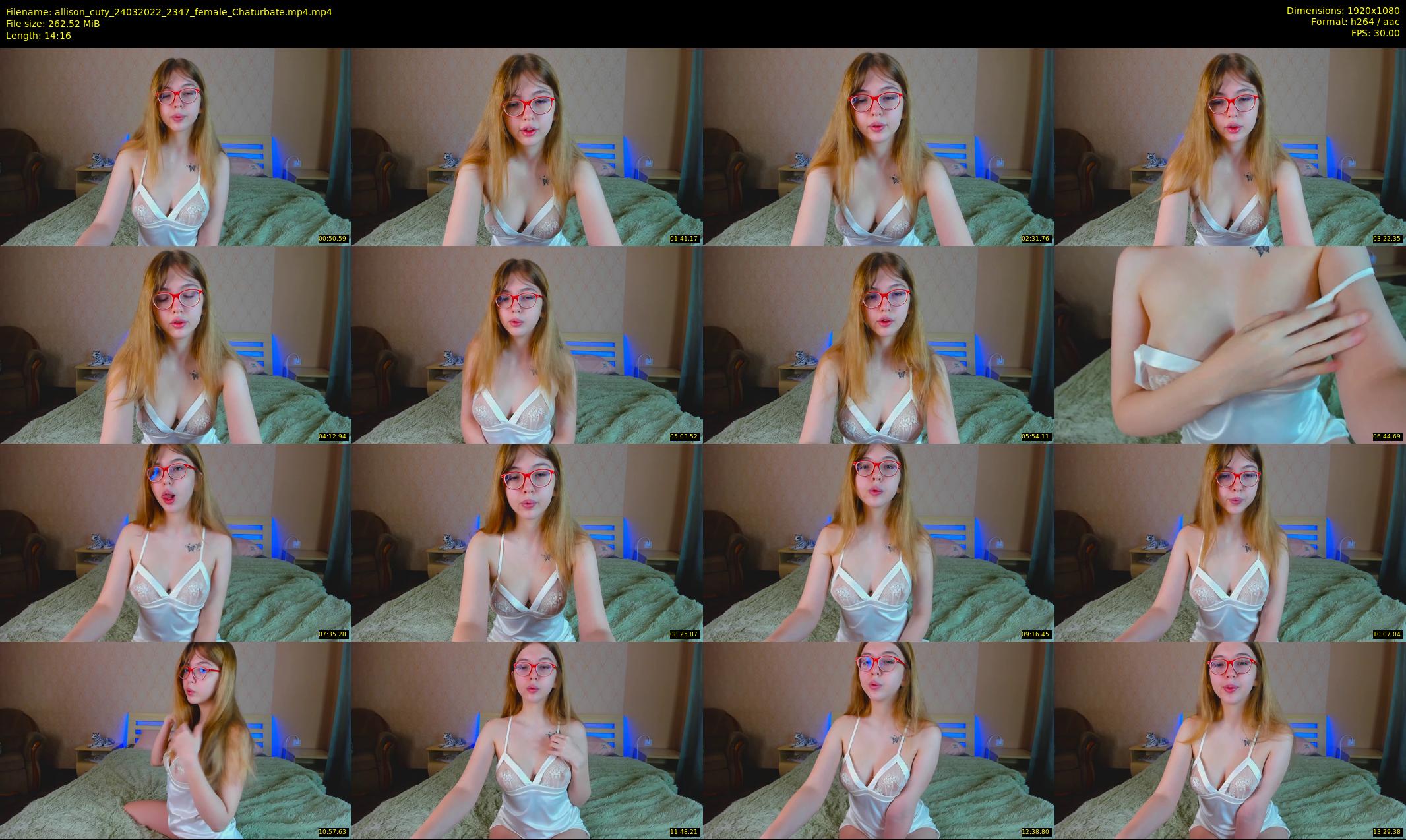 allison_cuty — 15 minute Chaturbate female cam show recording, 1080p, Mar 24, 2022
