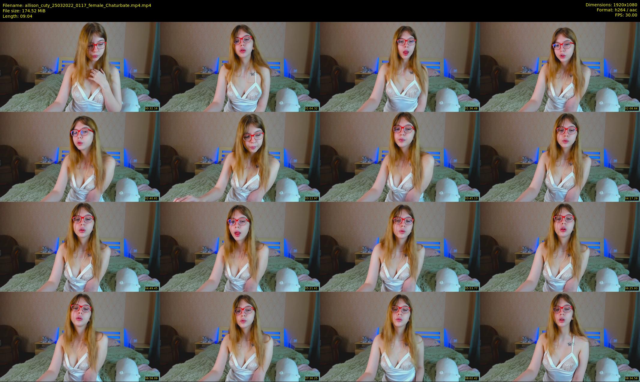 allison_cuty — 10 minute Chaturbate female cam show recording, 1080p, Mar 25, 2022