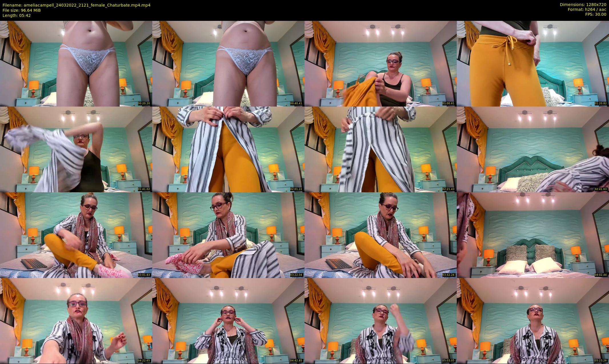 ameliacampell — 6 minute Chaturbate female cam show recording, 720p, Mar 24, 2022
