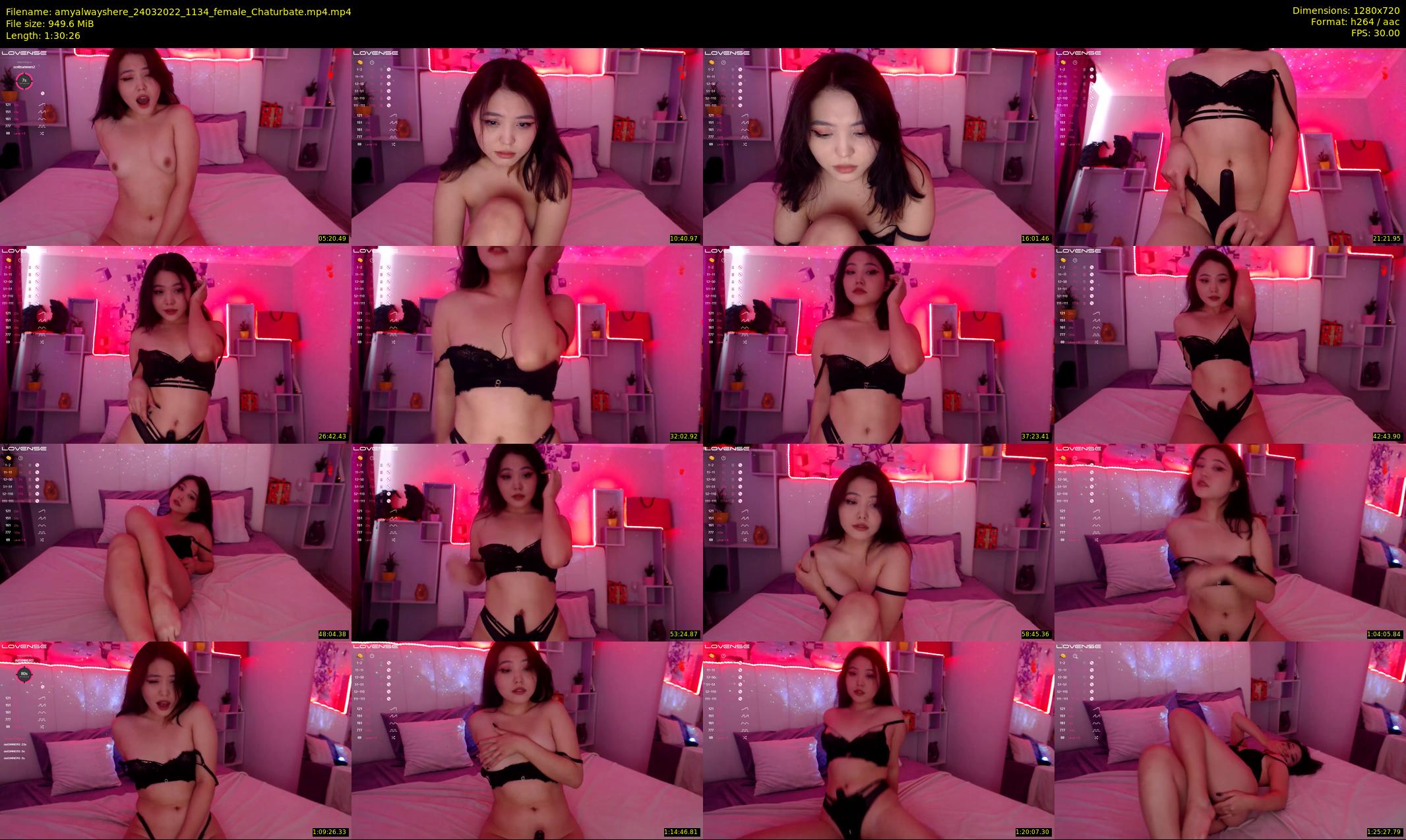 amyalwayshere — 91 minute Chaturbate female cam show recording, 720p, Mar 24, 2022