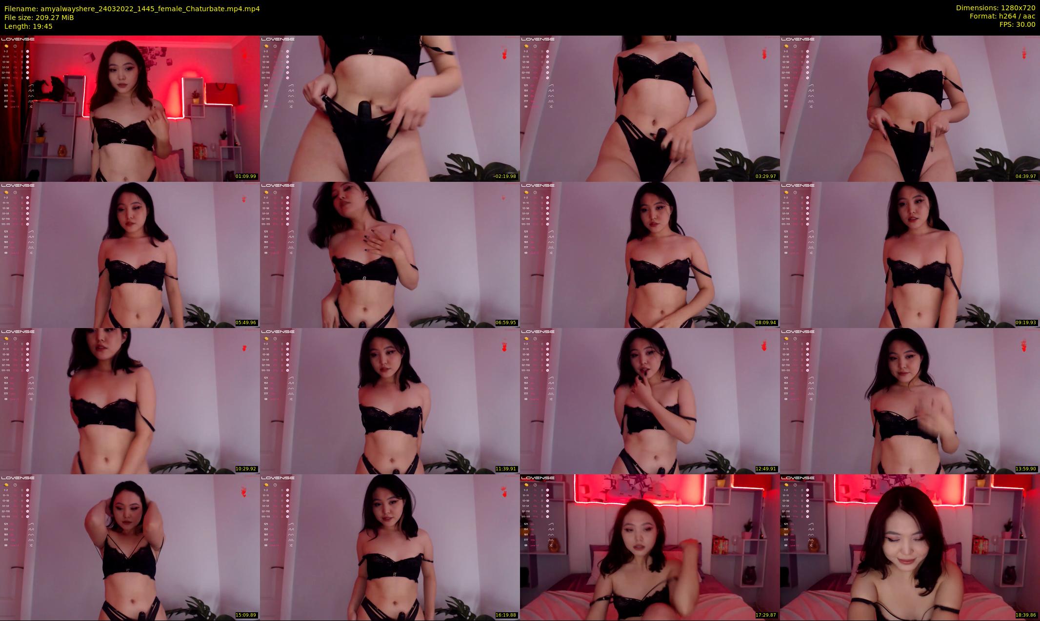 amyalwayshere — 20 minute Chaturbate female cam show recording, 720p, Mar 24, 2022