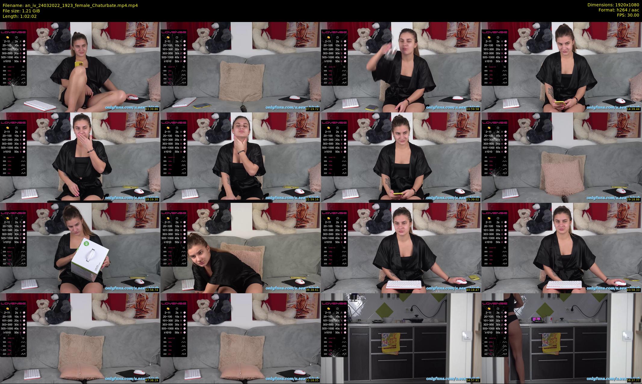 an_iv — 63 minute Chaturbate female cam show recording, 1080p, Mar 24, 2022