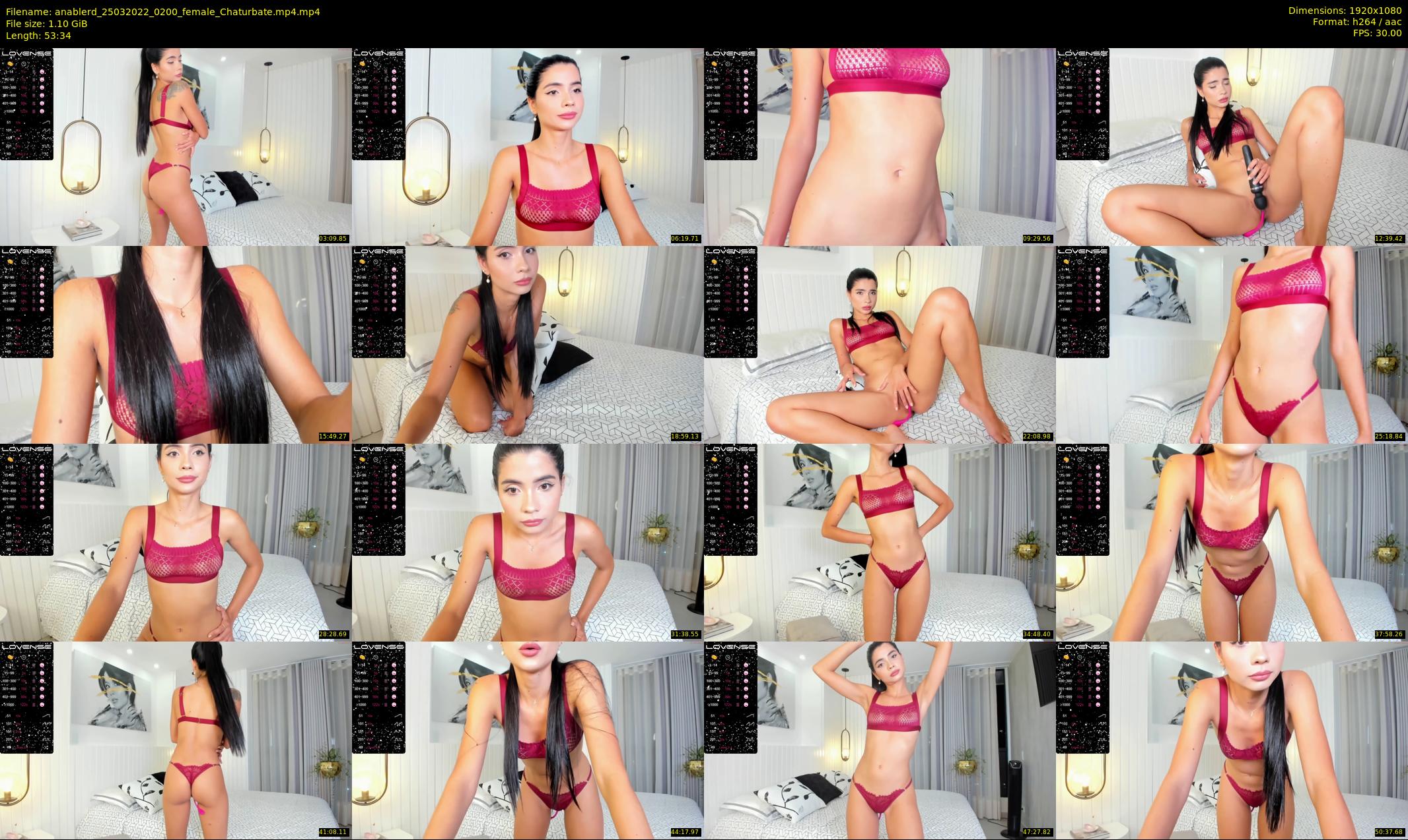anablerd — 54 minute Chaturbate female cam show recording, 1080p, Mar 25, 2022