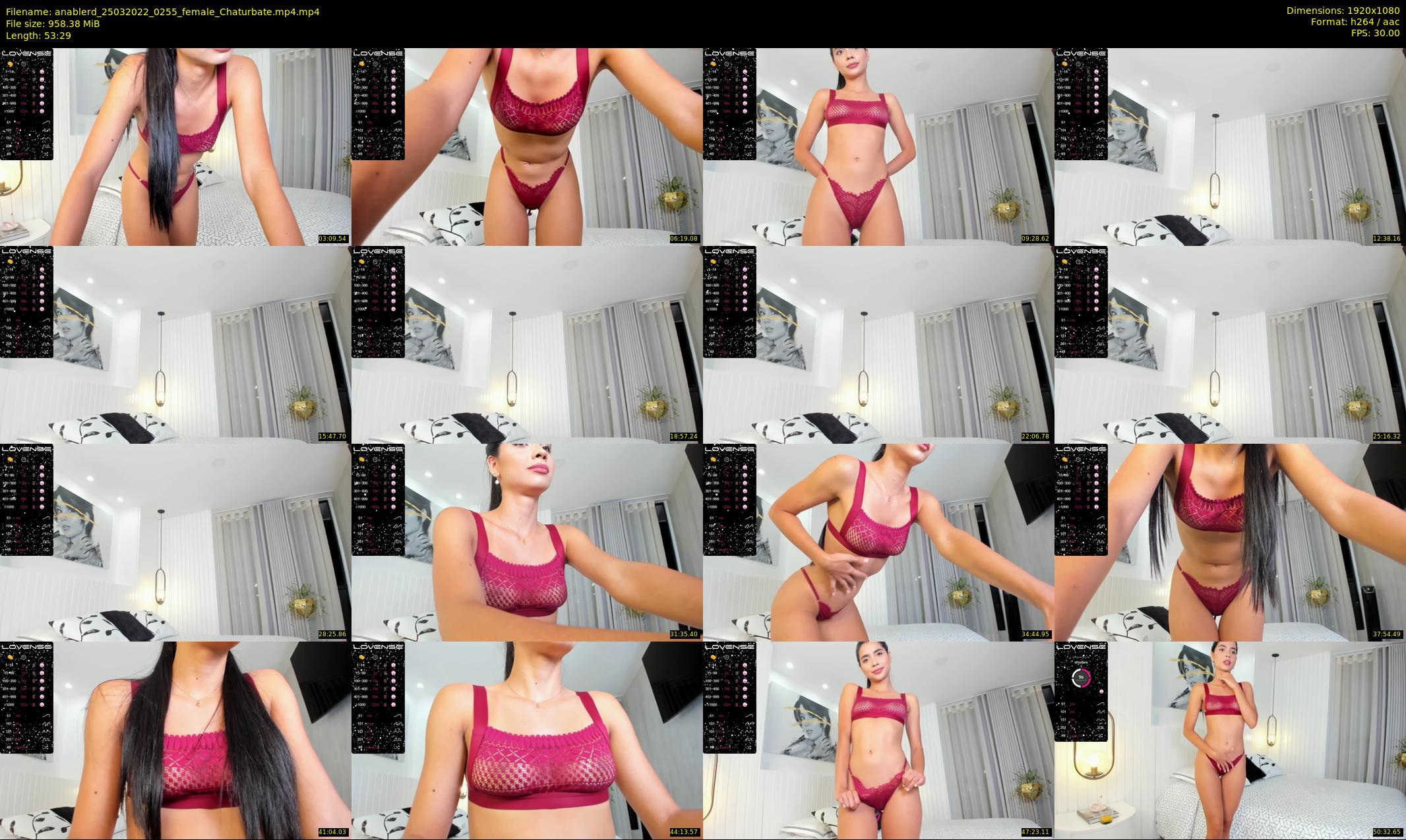 anablerd — 54 minute Chaturbate female cam show recording, 1080p, Mar 25, 2022