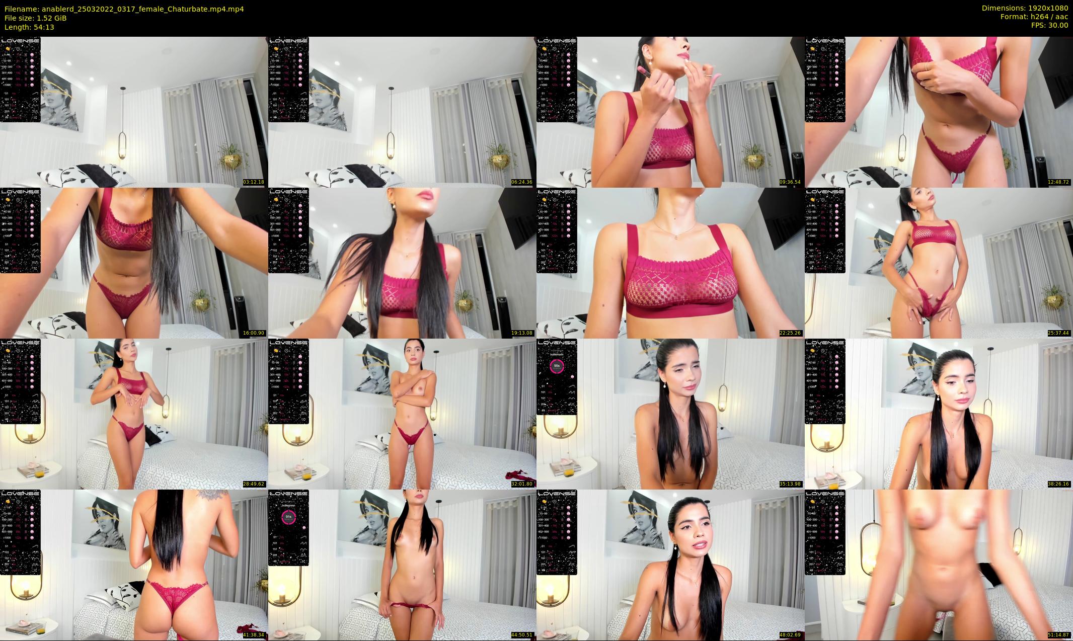anablerd — 55 minute Chaturbate female cam show recording, 1080p, Mar 25, 2022