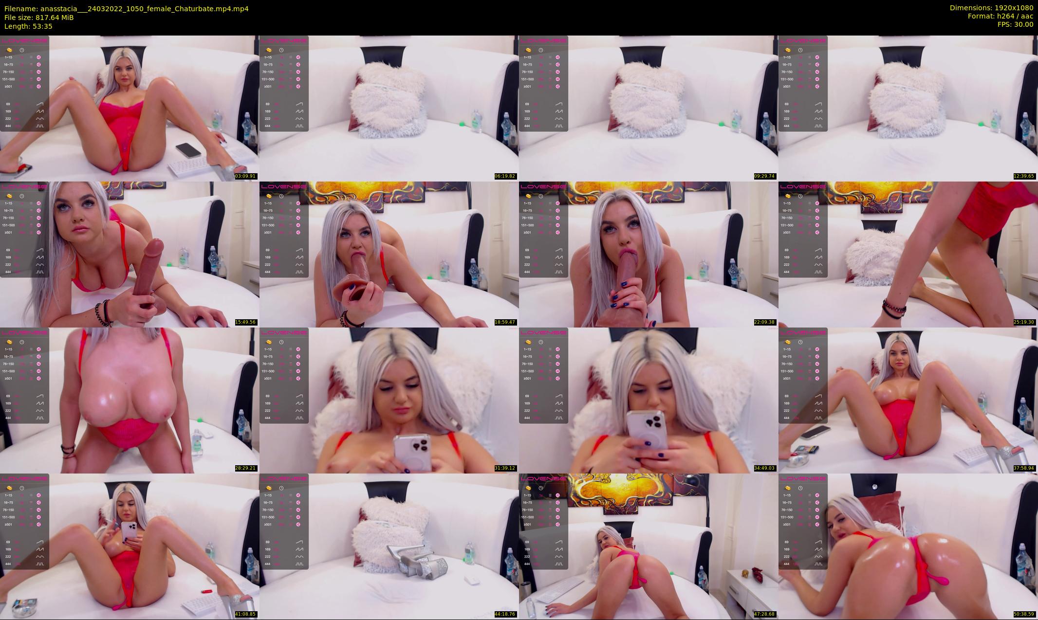 anasstacia__ — 54 minute Chaturbate female cam show recording, 1080p, Mar 24, 2022