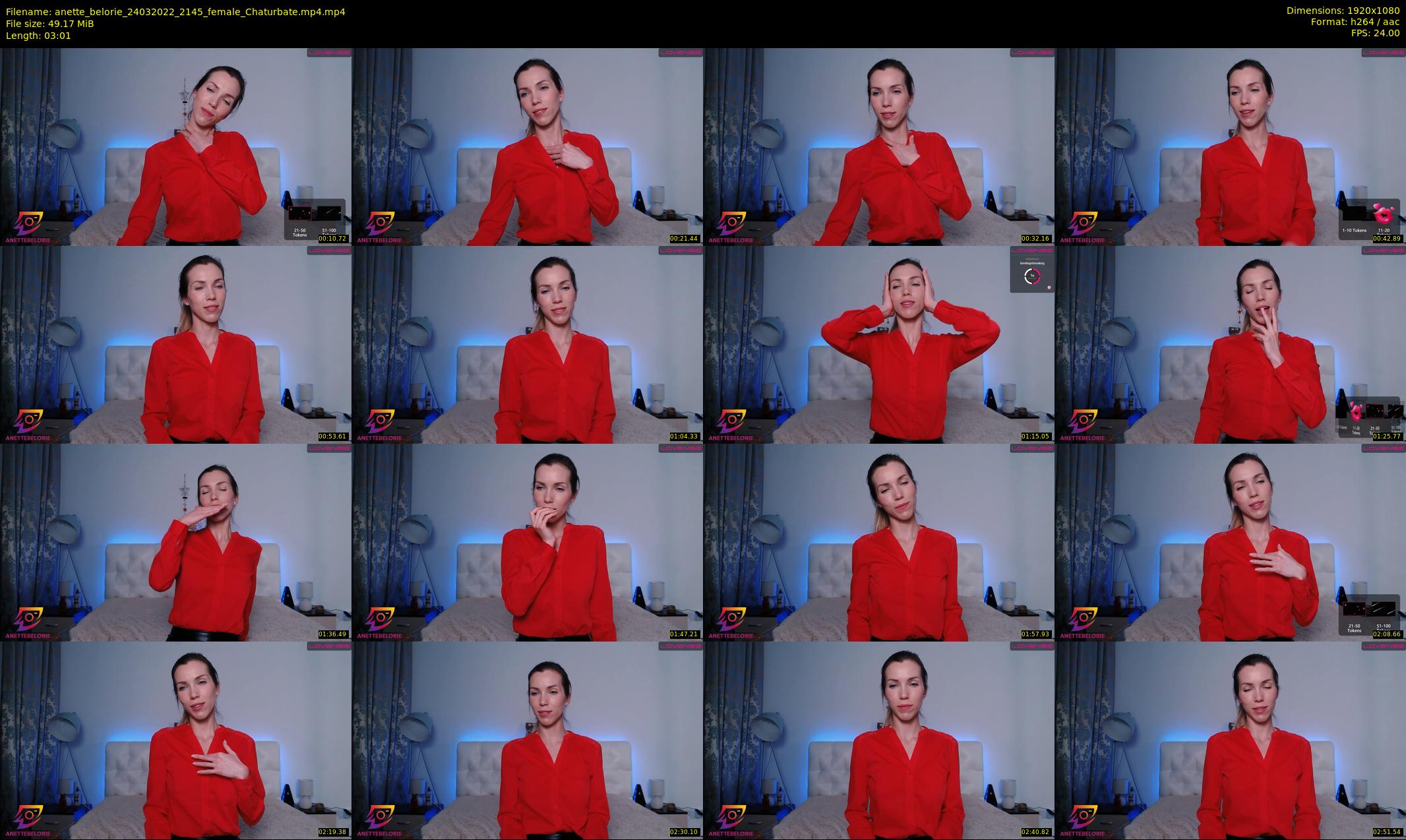 anette_belorie — 4 minute Chaturbate female cam show recording, 1080p, Mar 24, 2022