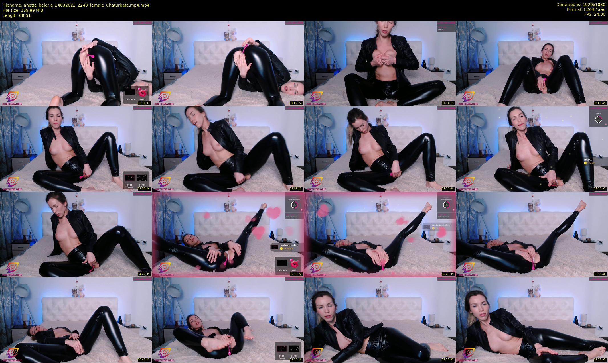 anette_belorie — 9 minute Chaturbate female cam show recording, 1080p, Mar 24, 2022