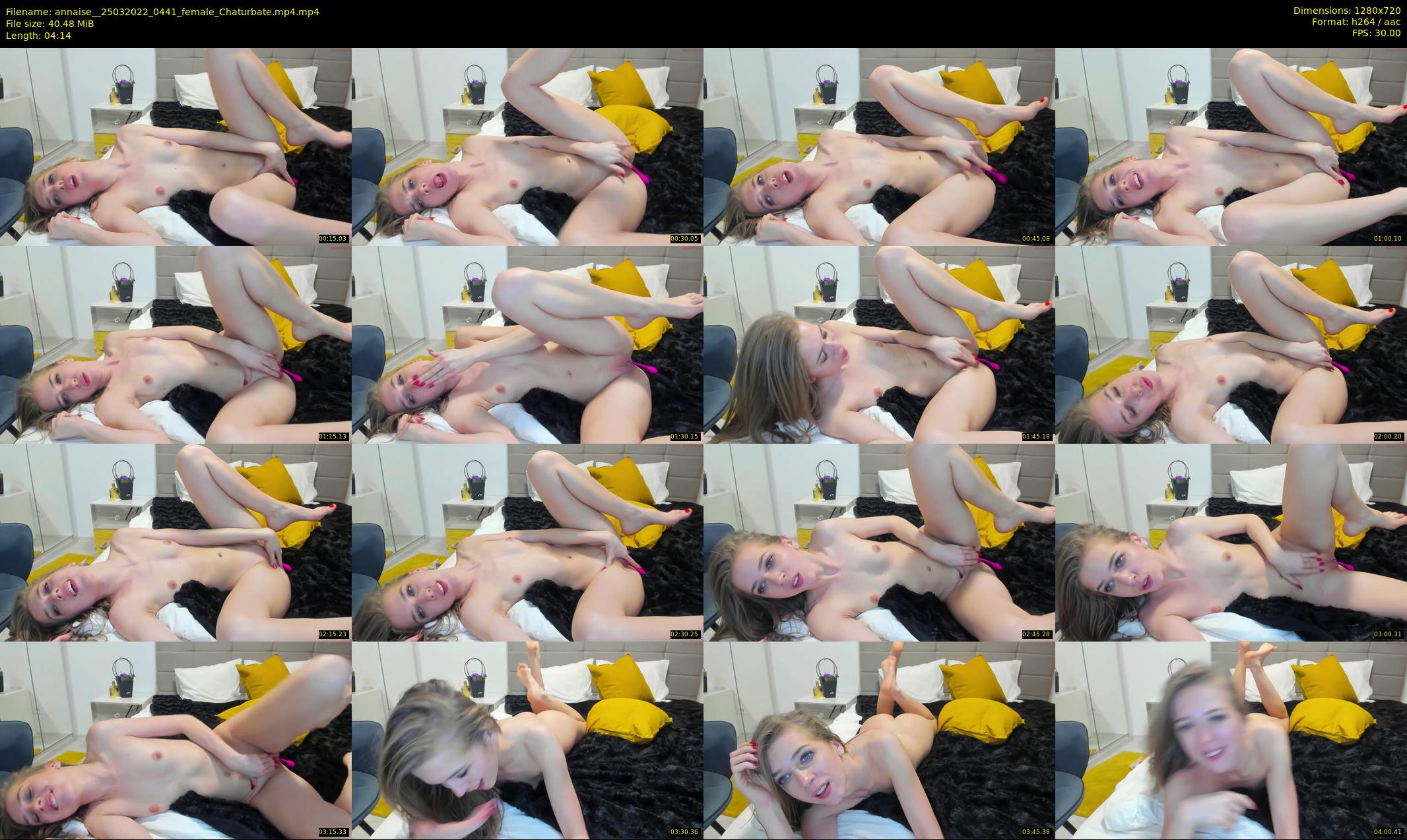 annaise_ — 5 minute Chaturbate female cam show recording, 720p, Mar 25, 2022