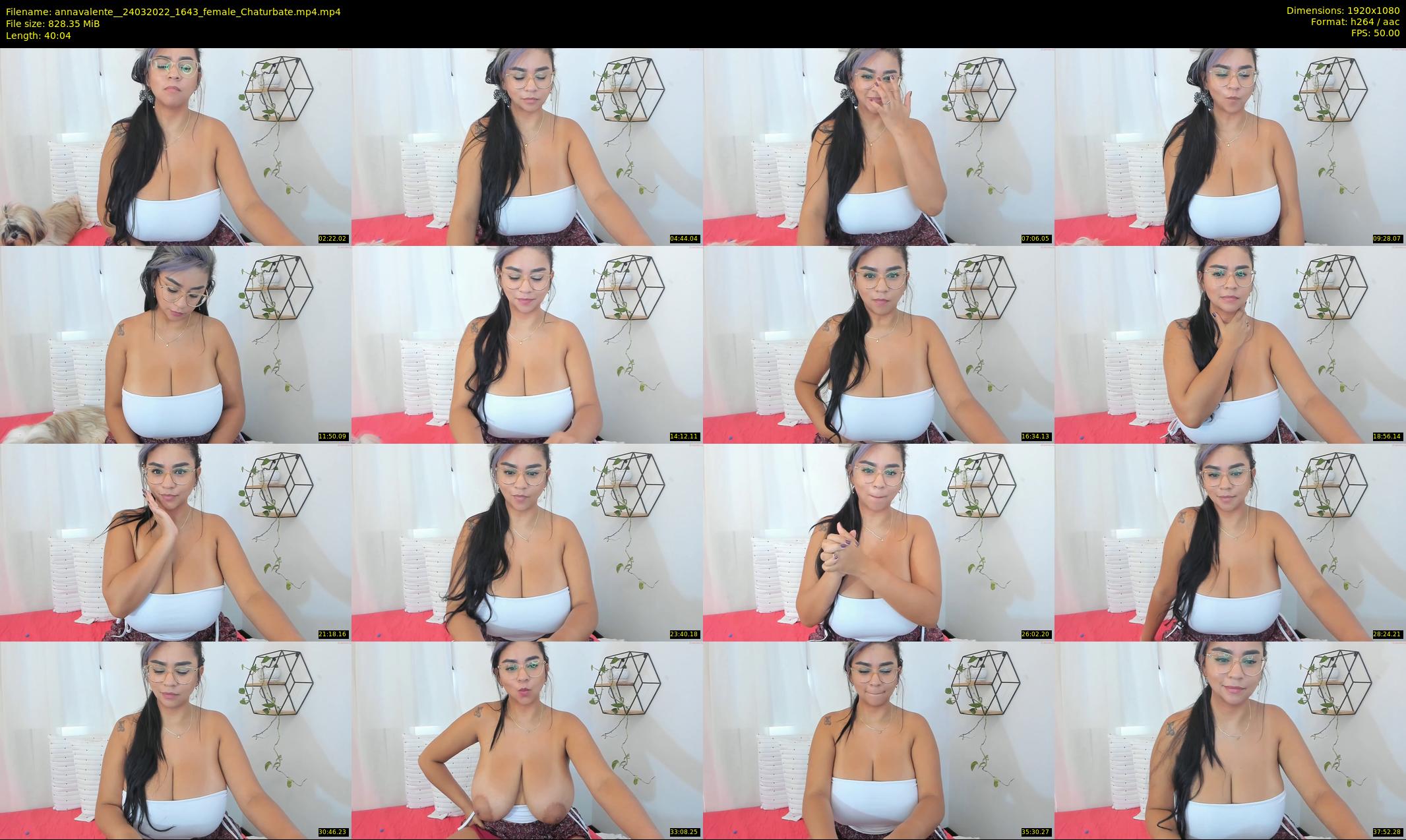 annavalente_ — 41 minute Chaturbate female cam show recording, 1080p, Mar 24, 2022