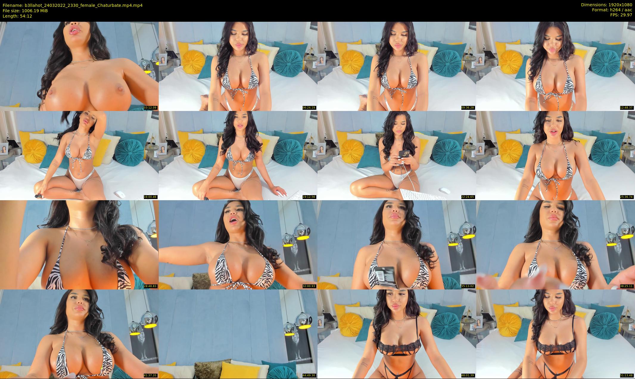 b3llahot — 55 minute Chaturbate female cam show recording, 1080p, Mar 24, 2022