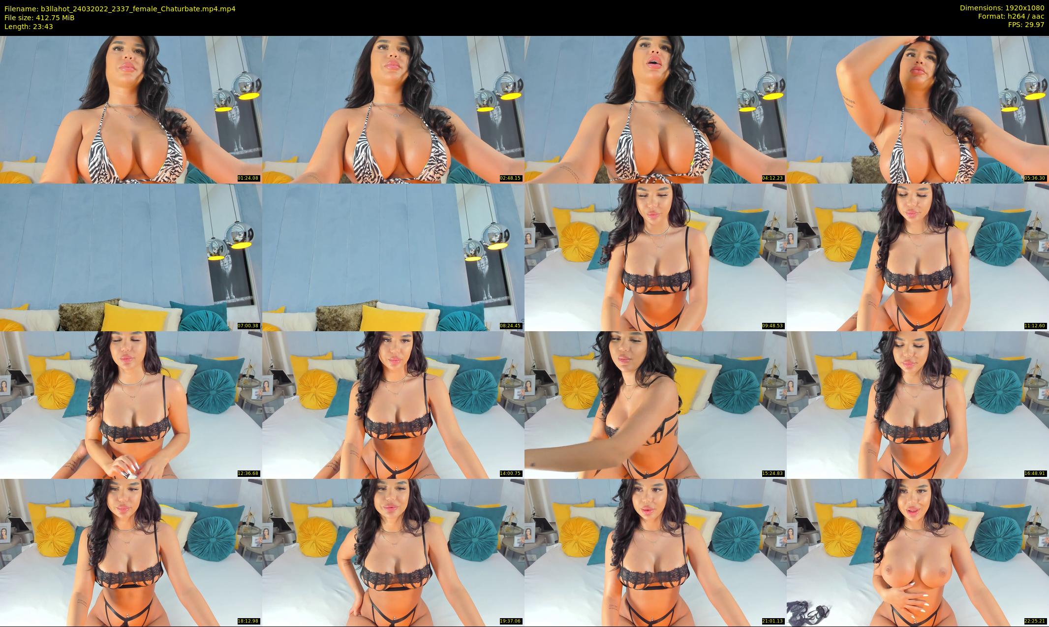 b3llahot — 24 minute Chaturbate female cam show recording, 1080p, Mar 24, 2022