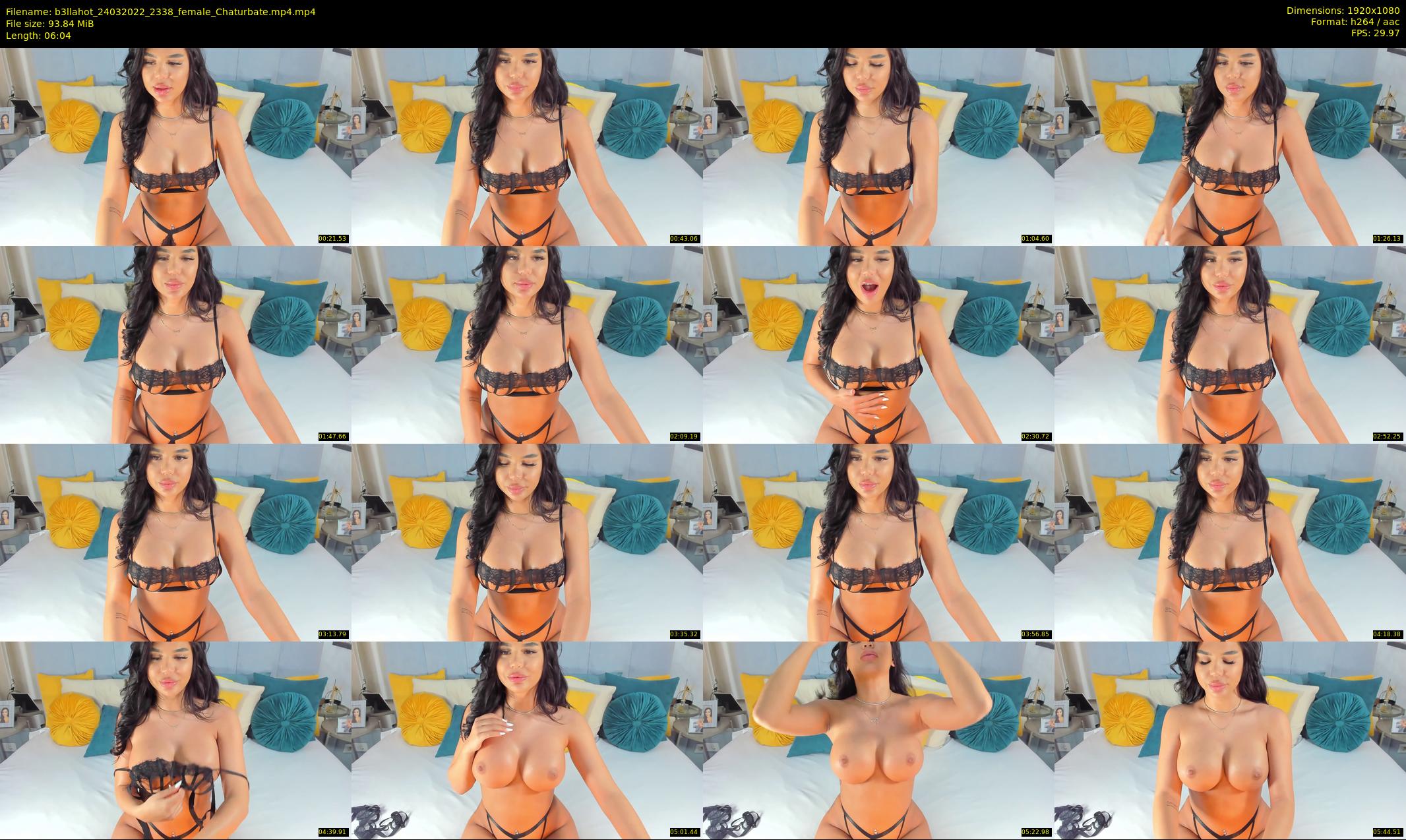 b3llahot — 7 minute Chaturbate female cam show recording, 1080p, Mar 24, 2022