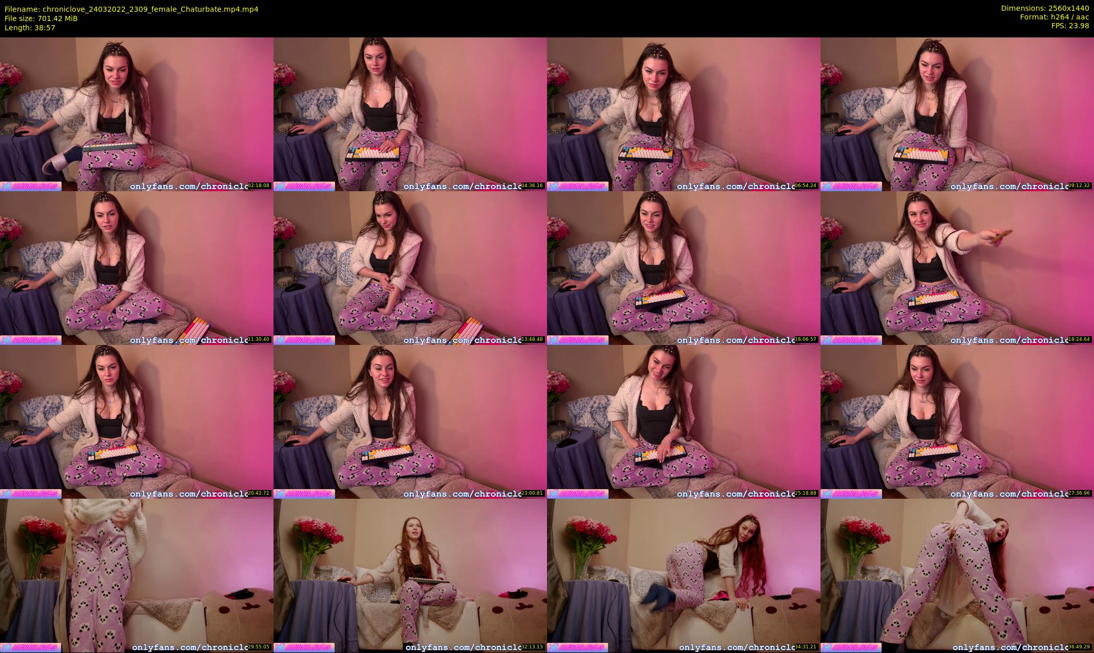 chroniclove — 39 minute Chaturbate female cam show recording, 1080p, Mar 24, 2022