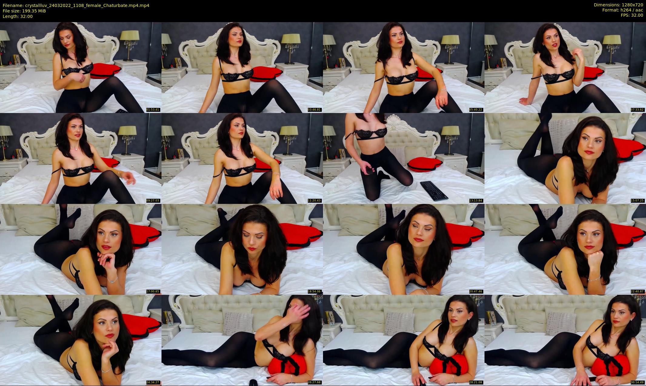 crystallluv — 32 minute Chaturbate female cam show recording, 720p, Mar 24, 2022