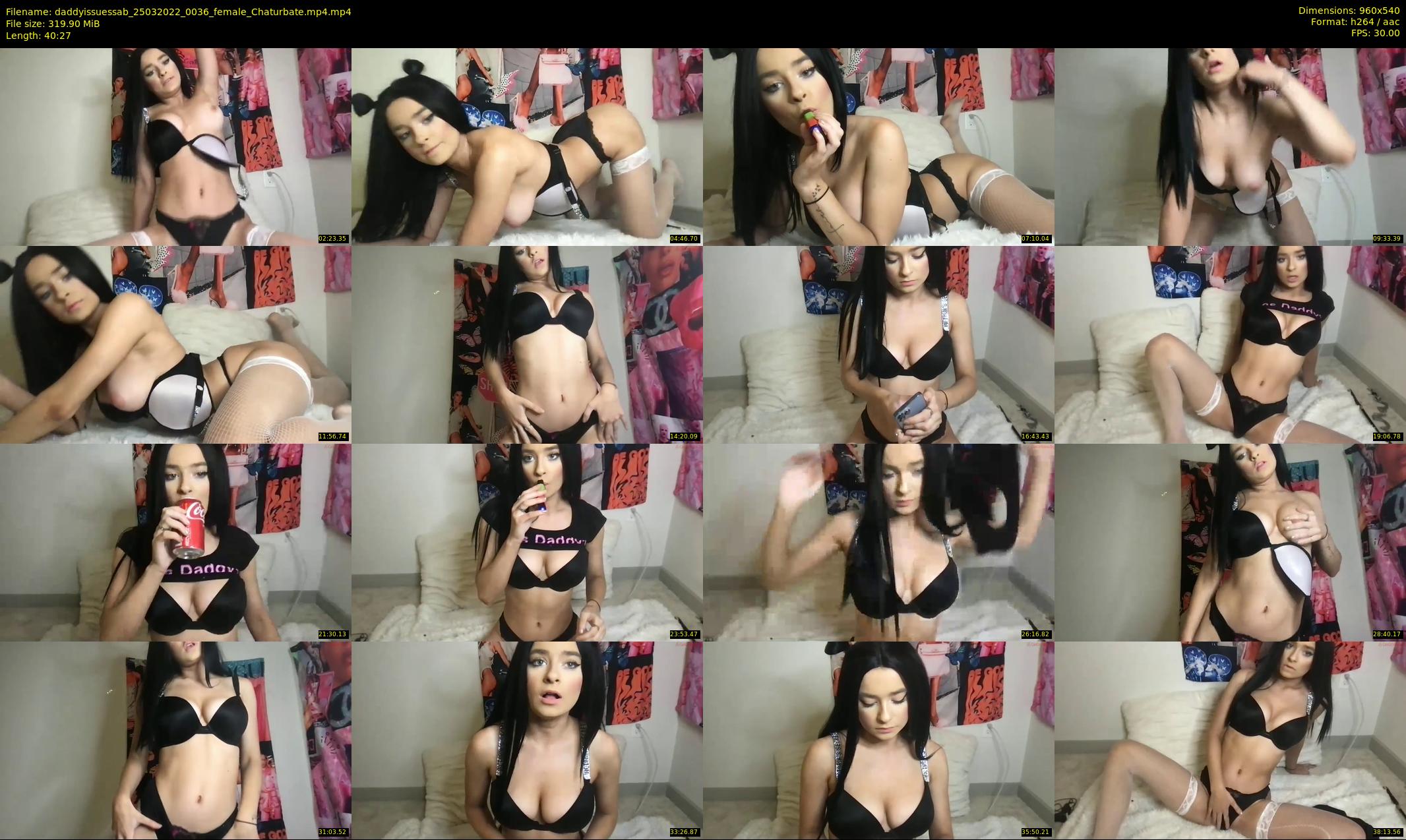 daddyissuessab — 41 minute Chaturbate female cam show recording, 480p, Mar 25, 2022
