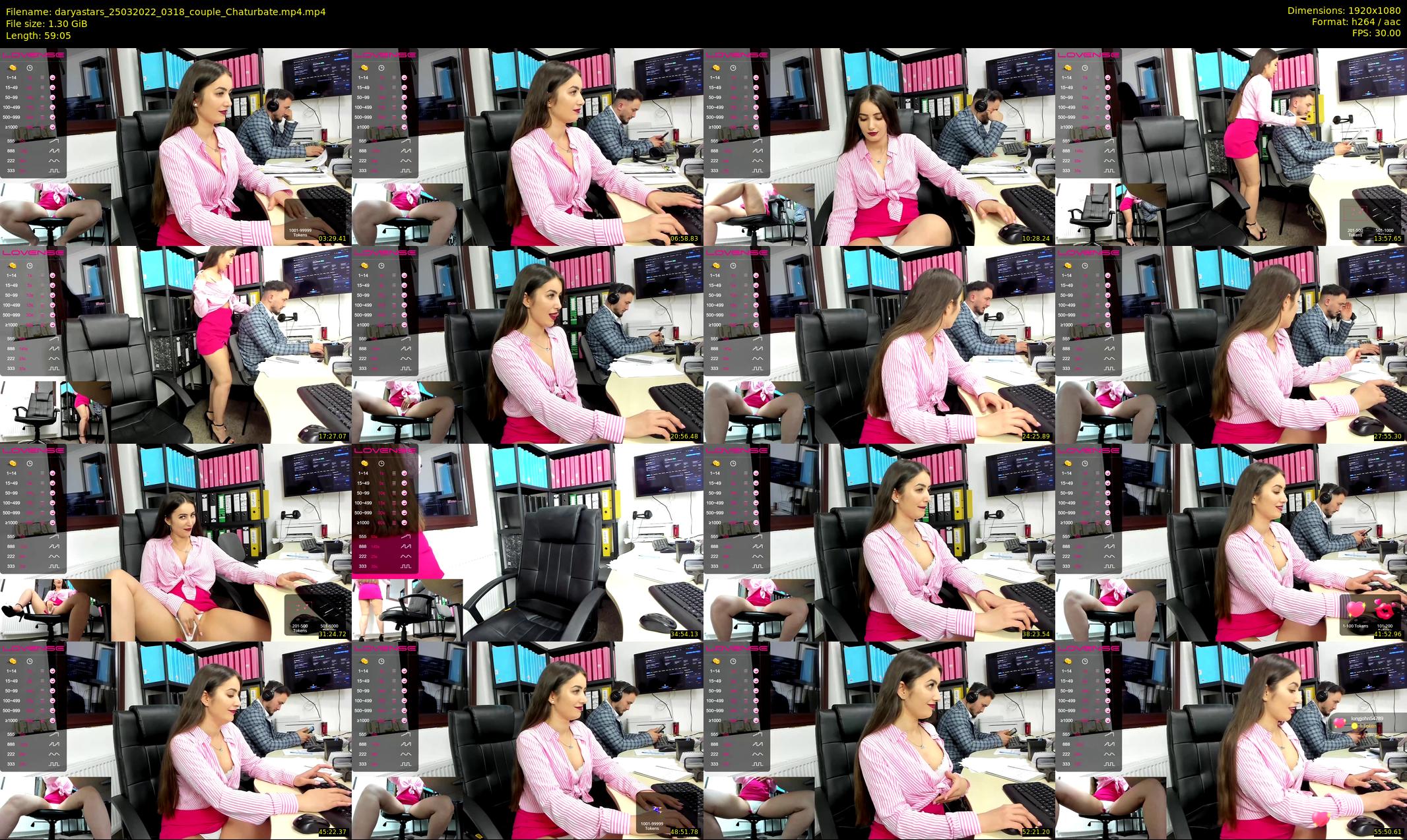 daryastars — 60 minute Chaturbate couple cam show recording, 1080p, Mar 25, 2022