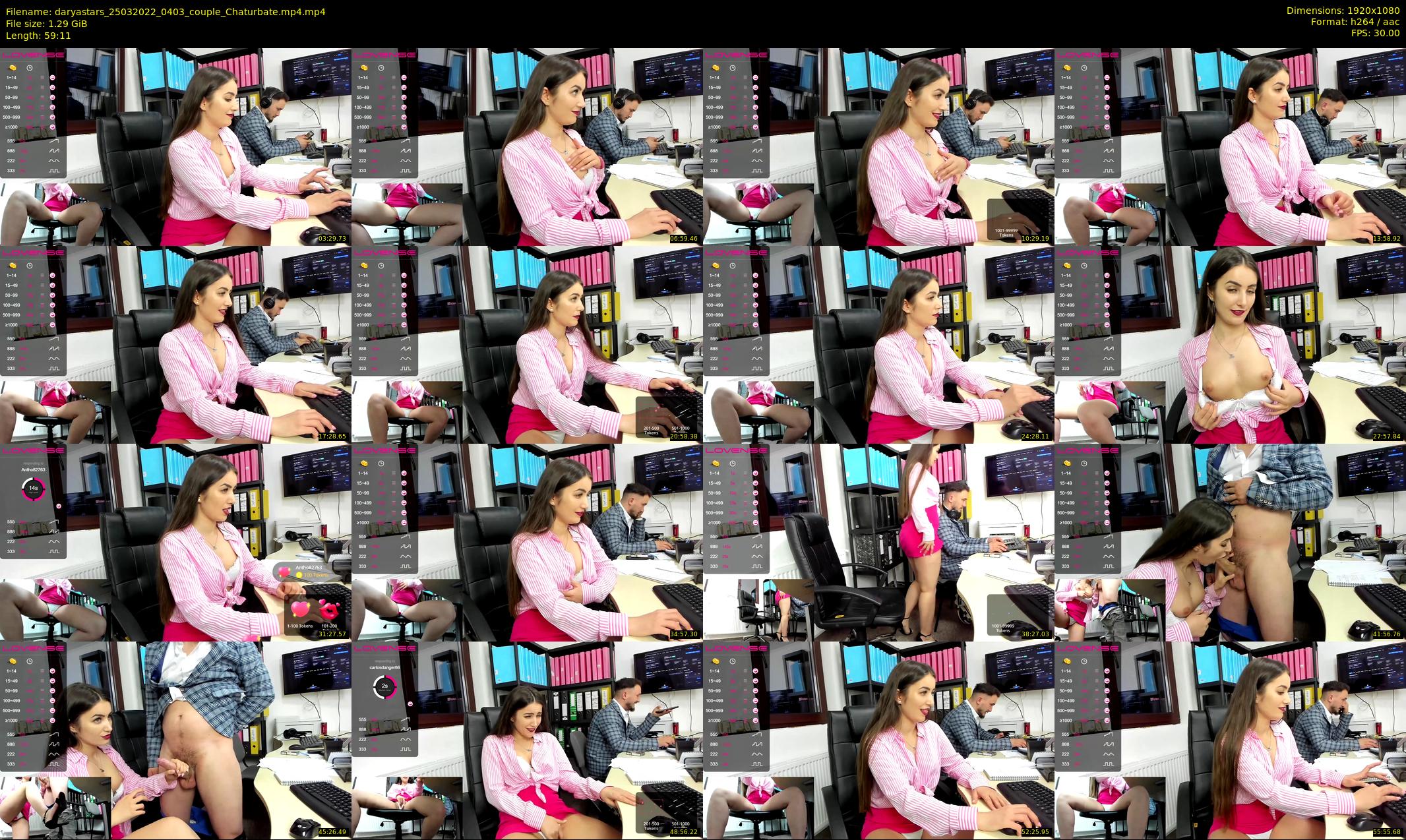 daryastars — 60 minute Chaturbate couple cam show recording, 1080p, Mar 25, 2022