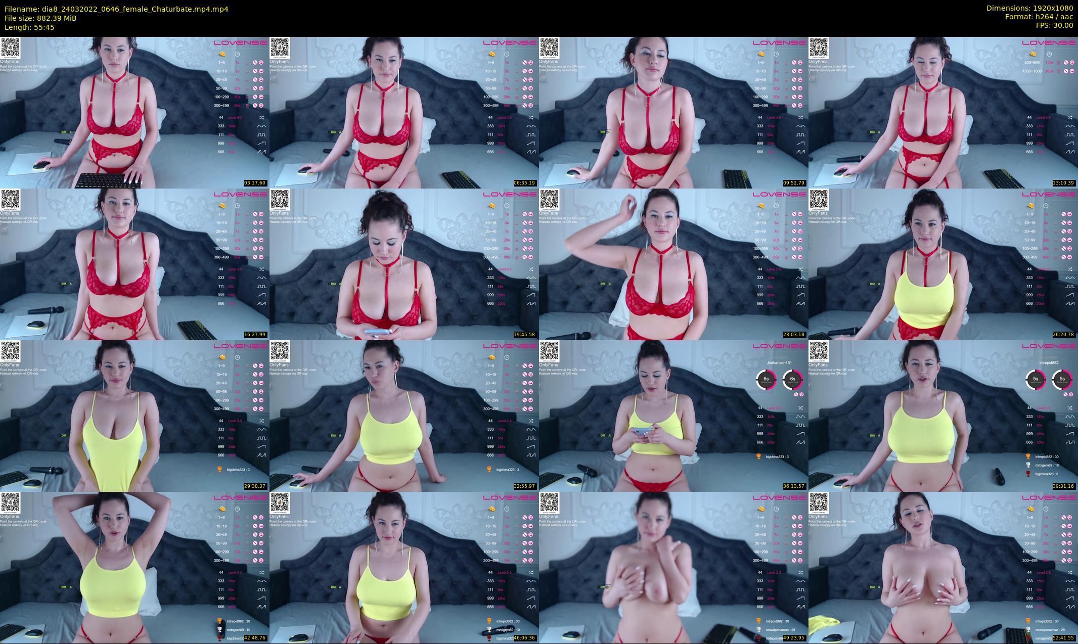 dia8 — 56 minute Chaturbate female cam show recording, 1080p, Mar 24, 2022