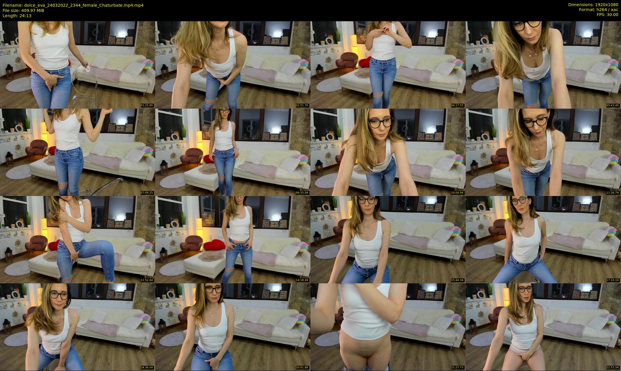 dolce_eva — 25 minute Chaturbate female cam show recording, 1080p, Mar 24, 2022