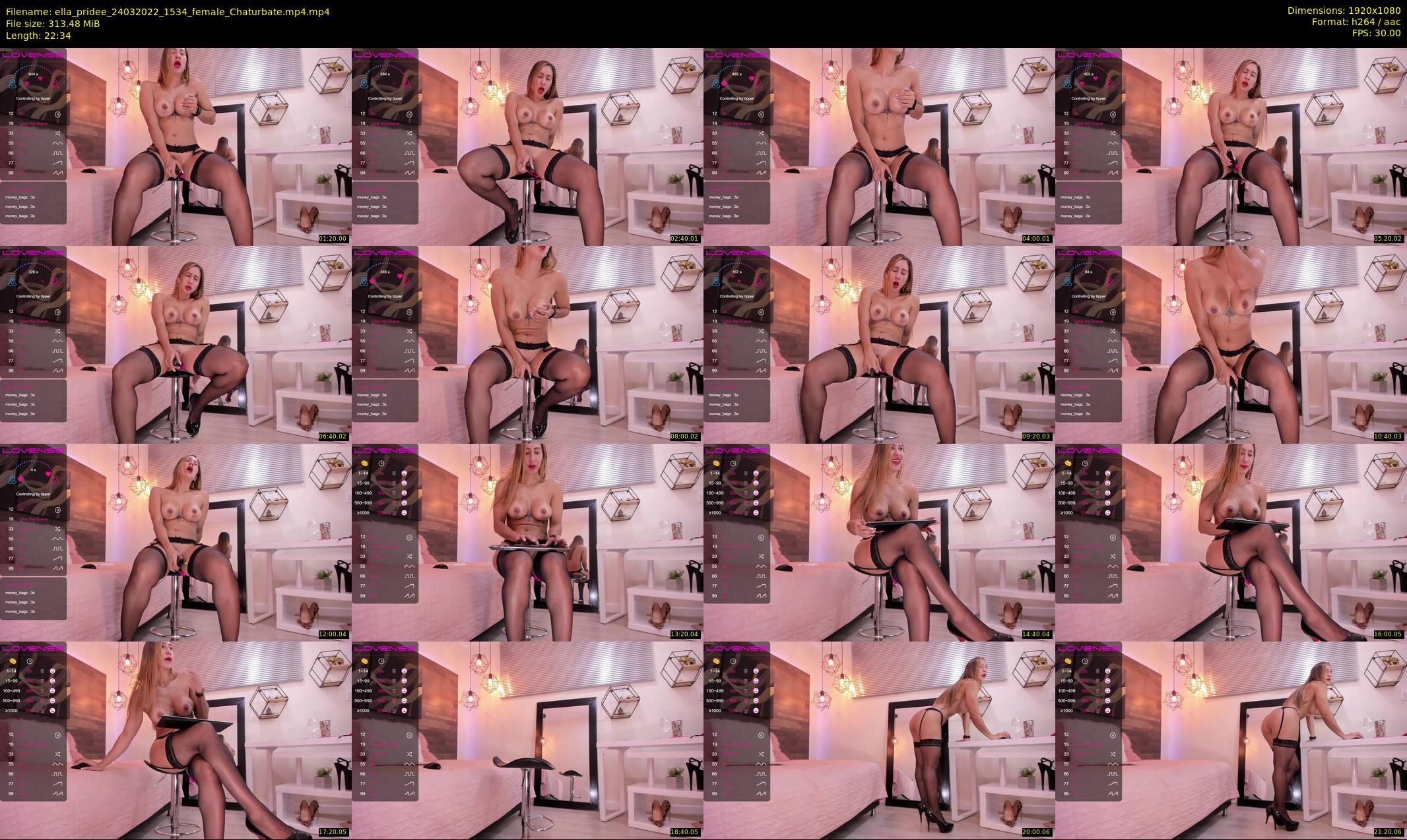 ella_pridee — 23 minute Chaturbate female cam show recording, 1080p, Mar 24, 2022