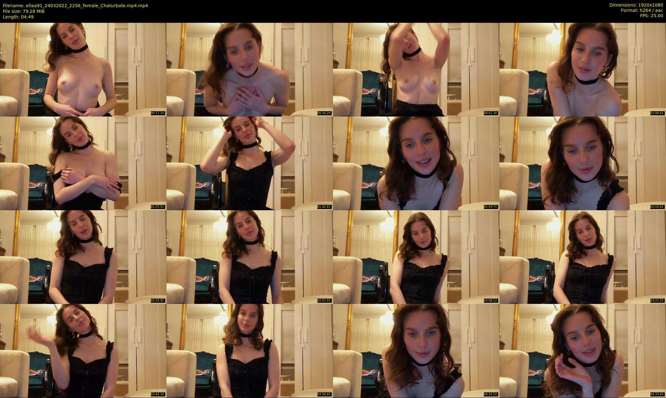 ellaa91 — 5 minute Chaturbate female cam show recording, 1080p, Mar 24, 2022